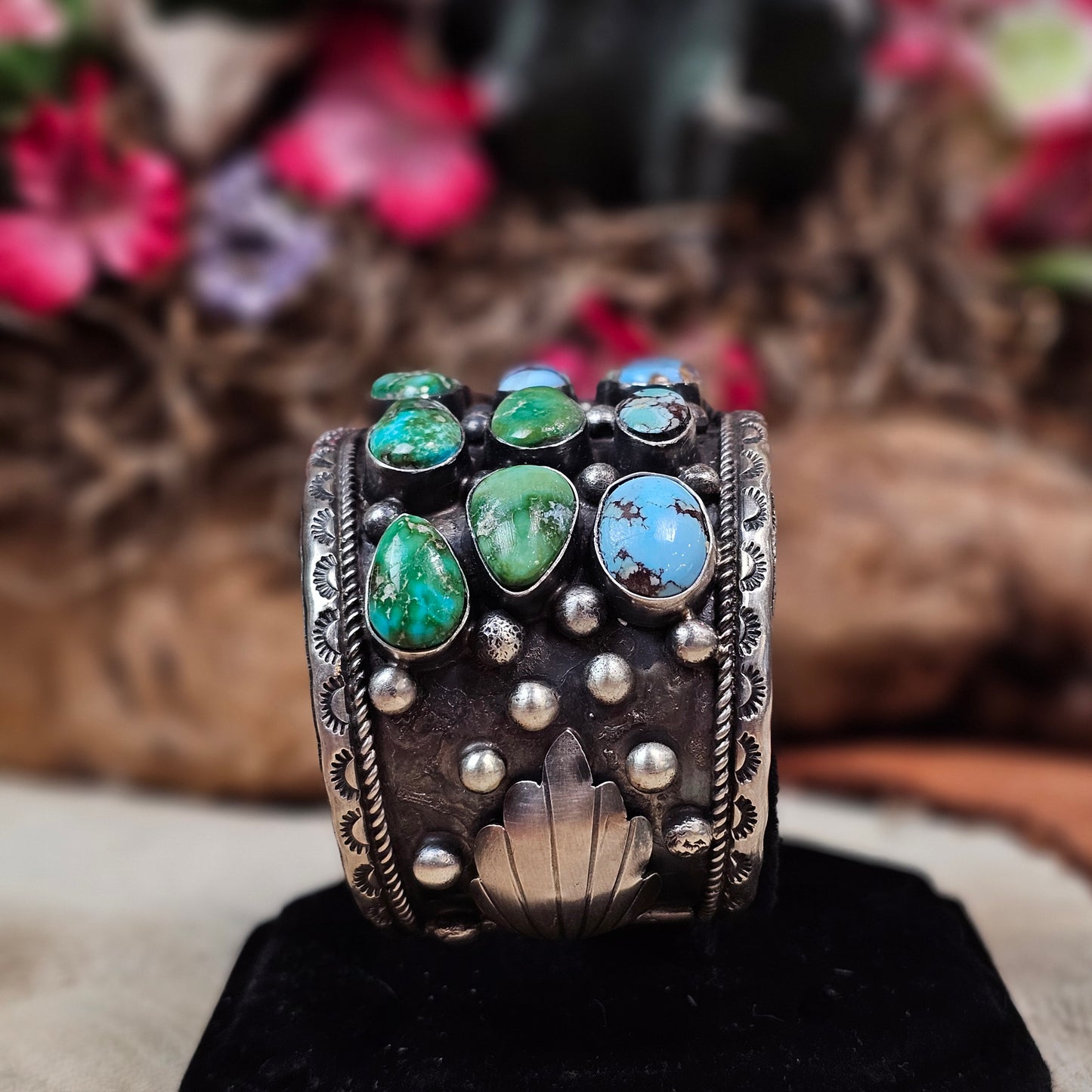 Sonoran Turquoise Bracelet w/ Golden Hills Turquoise