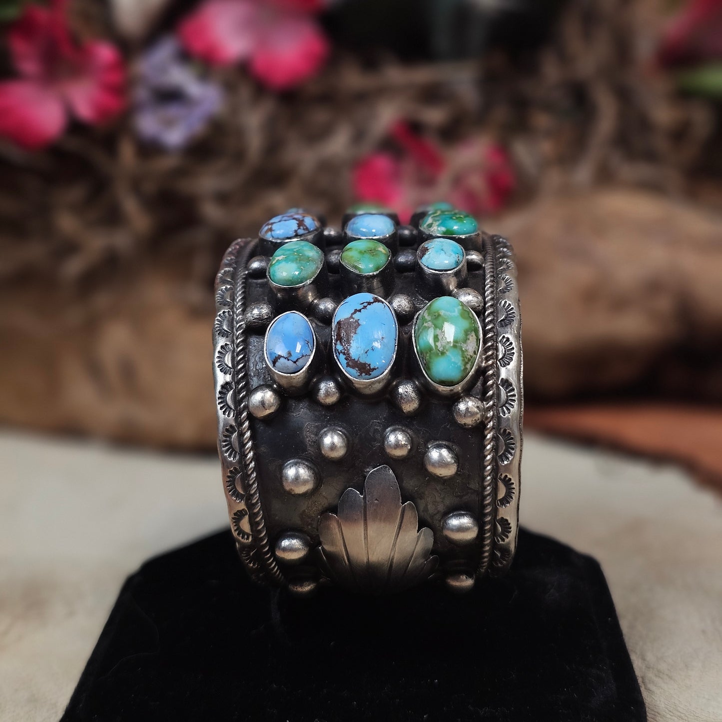 Sonoran Turquoise Bracelet w/ Golden Hills Turquoise