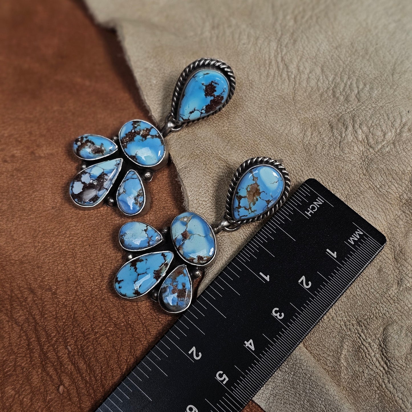 Golden Hills Turquoise Earrings