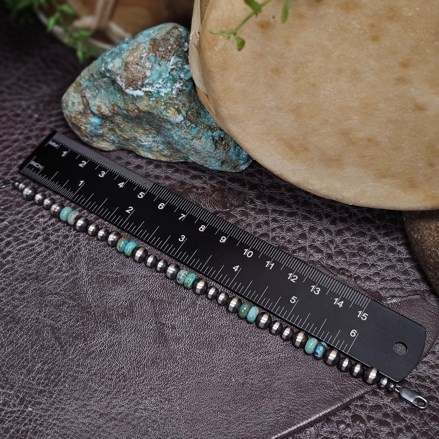 Navajo Pearl Bracelet w/ Royston Turquoise - Various Styles