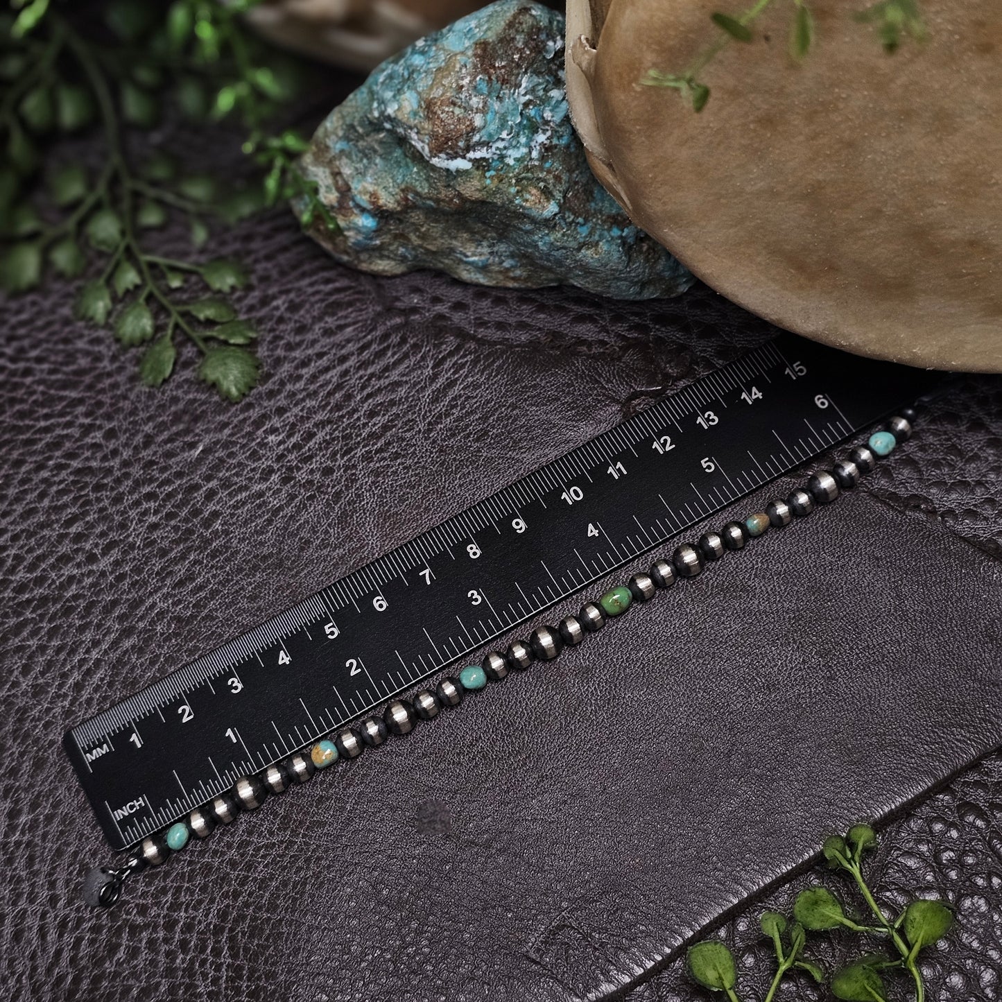 Navajo Pearl Bracelet w/ Royston Turquoise - Various Styles