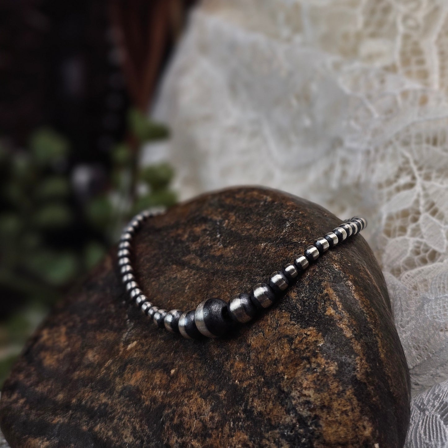 Graduated Navajo Pearl Bracelet