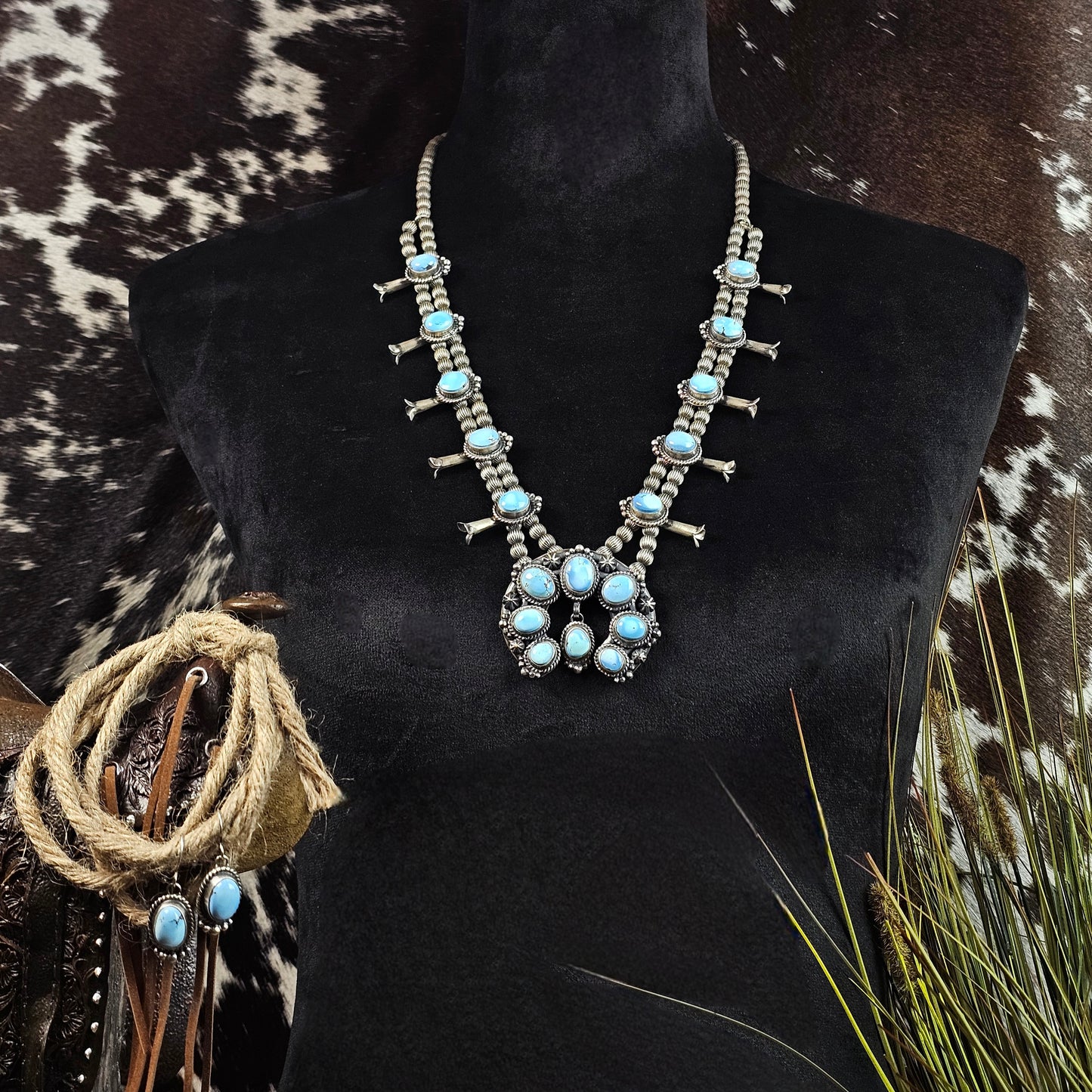 Golden Hills Turquoise Set