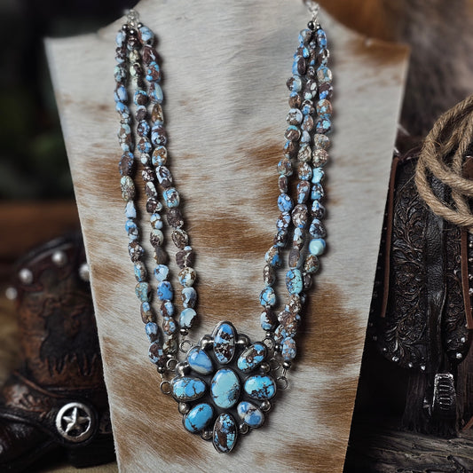 Golden Hills Turquoise Necklace