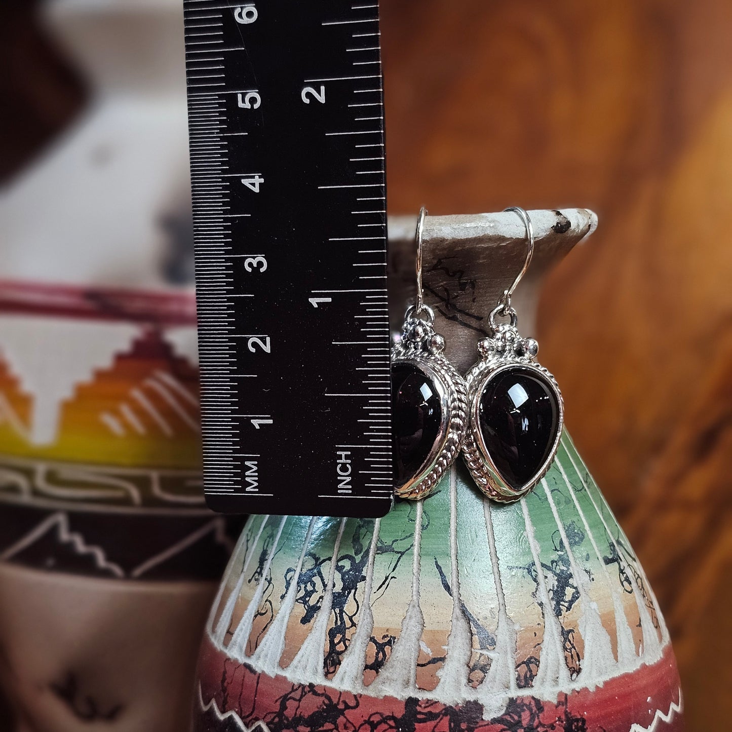 Black Onyx Earrings