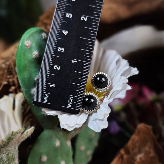 Black Onyx Earrings