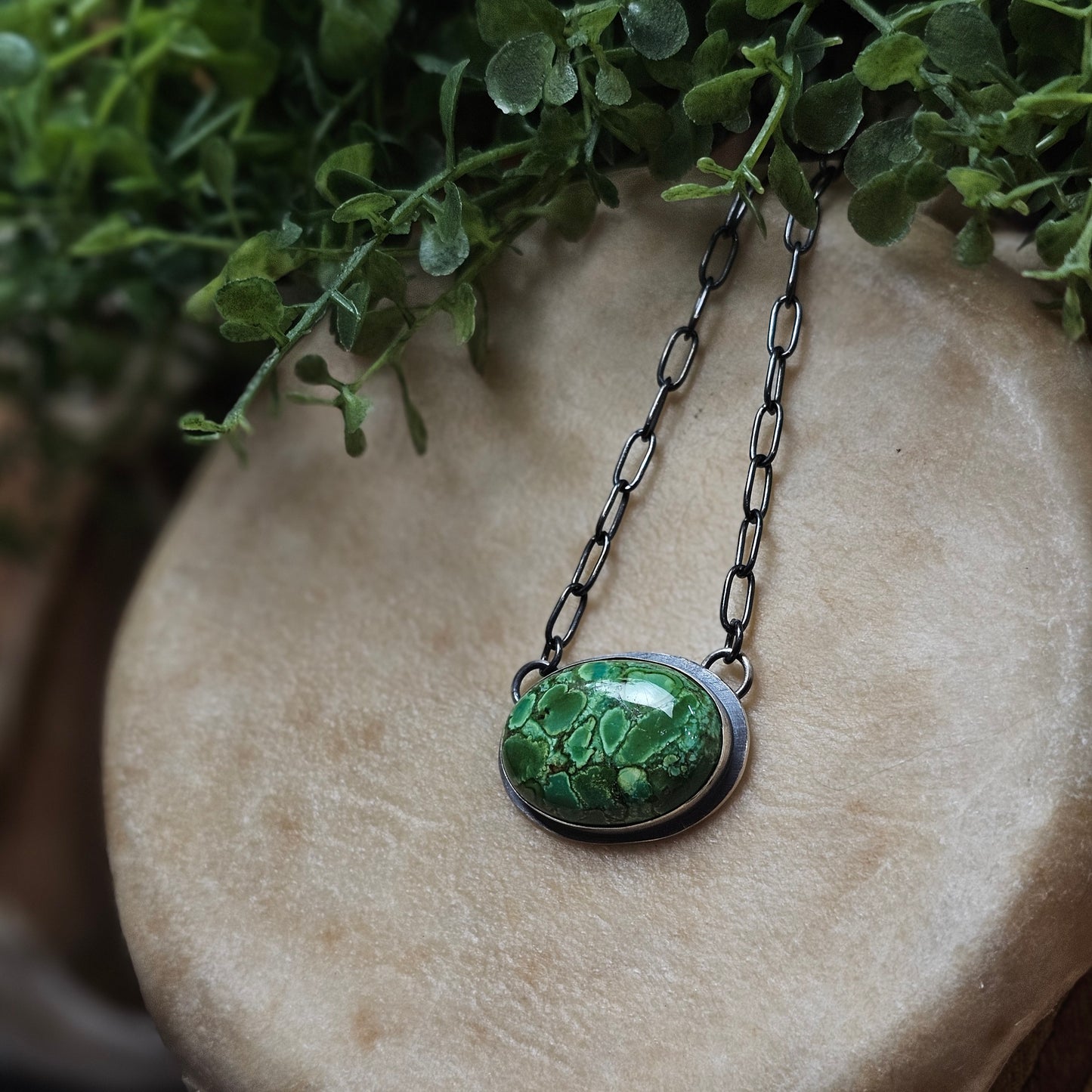Green Mojave Necklace