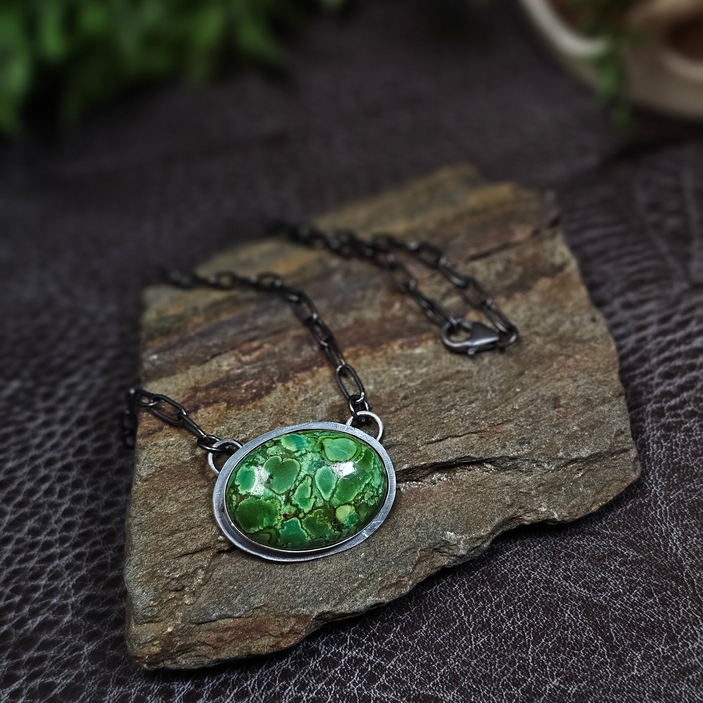 Green Mojave Necklace