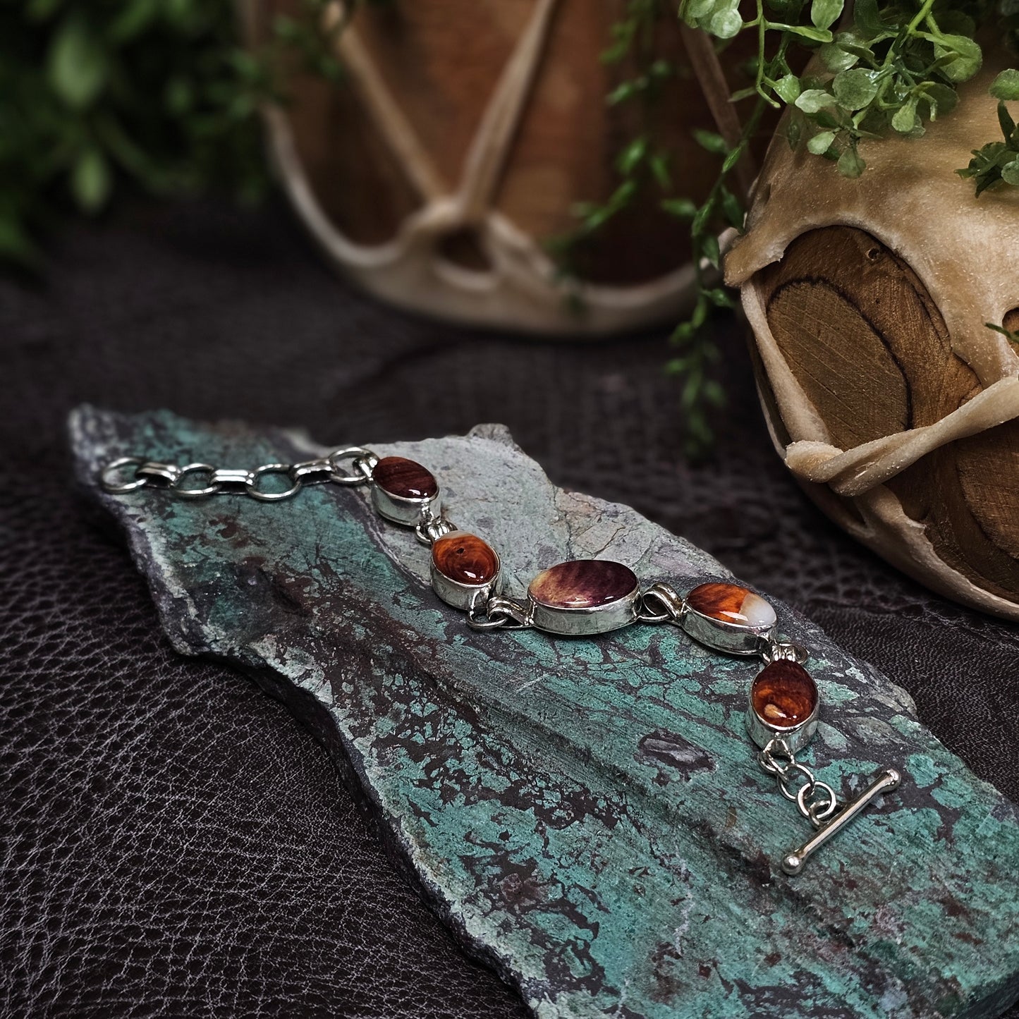 Spiny Oyster Link Bracelet