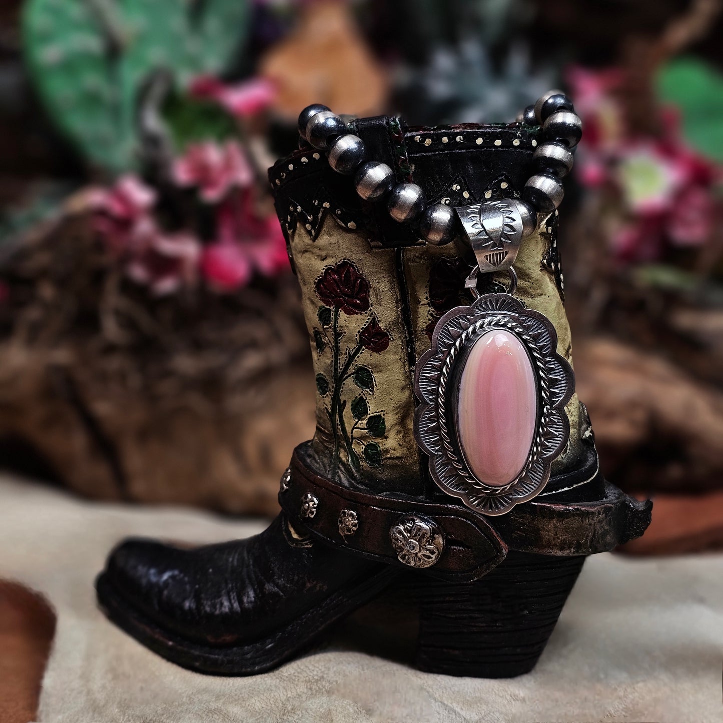 Pink Conch Necklace