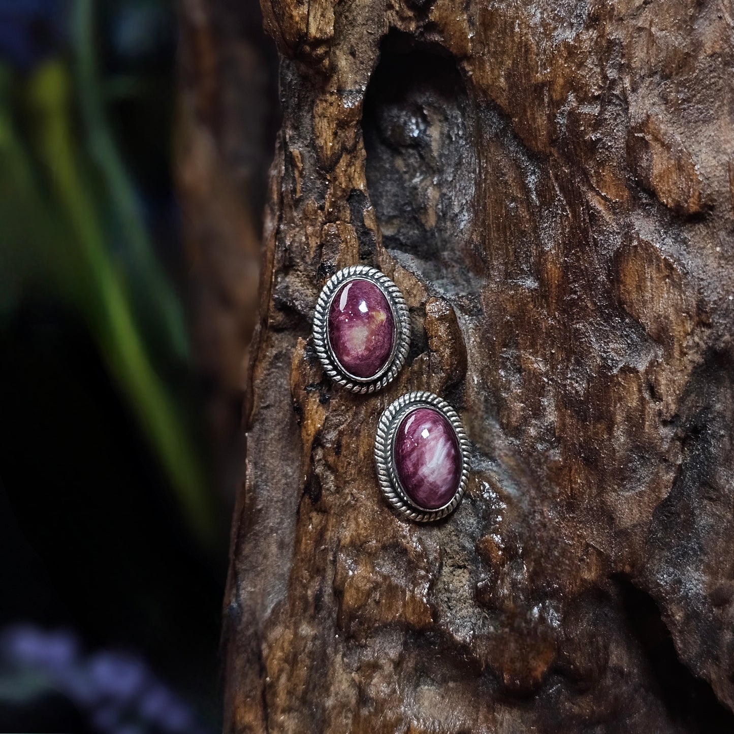 Spiny Oyster Earrings