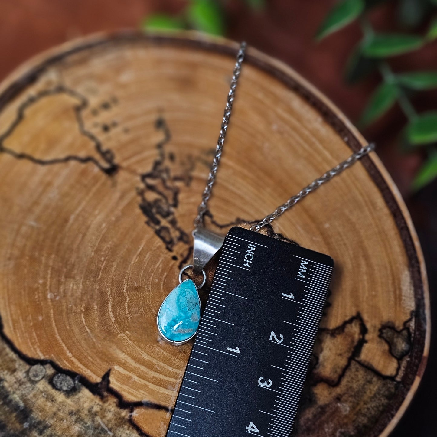 White Water Turquoise Necklace