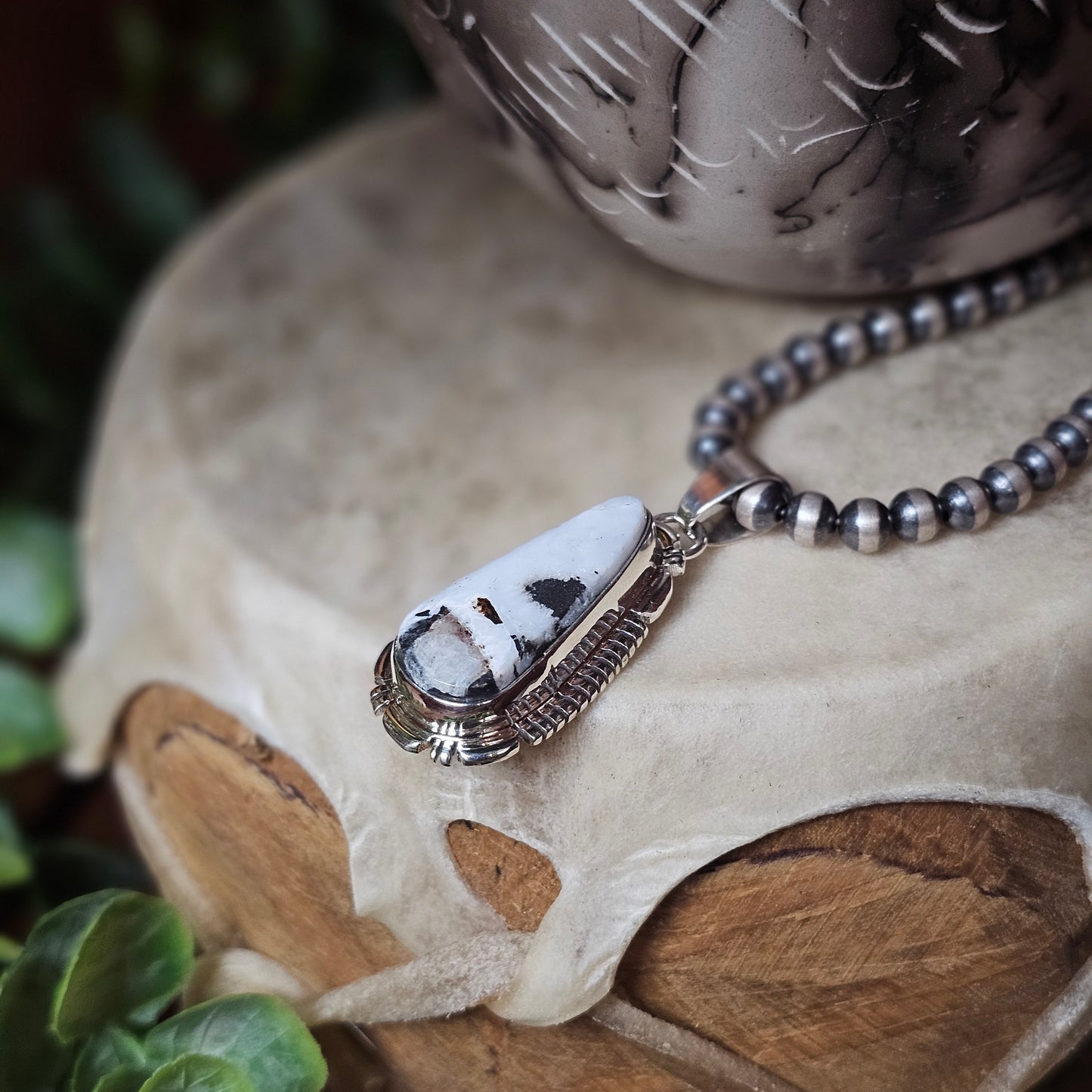 White Buffalo Necklace