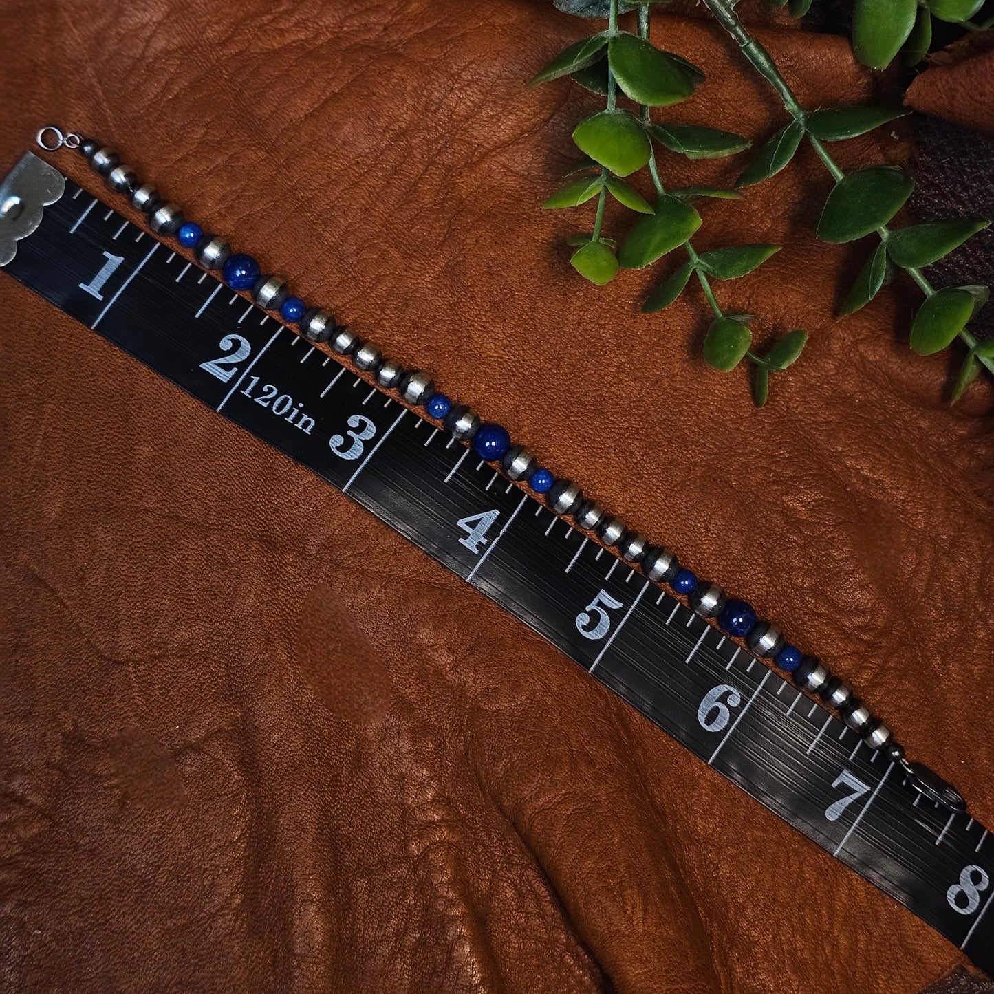 Navajo Pearl Bracelet w/ Blue Lapis - Various Styles