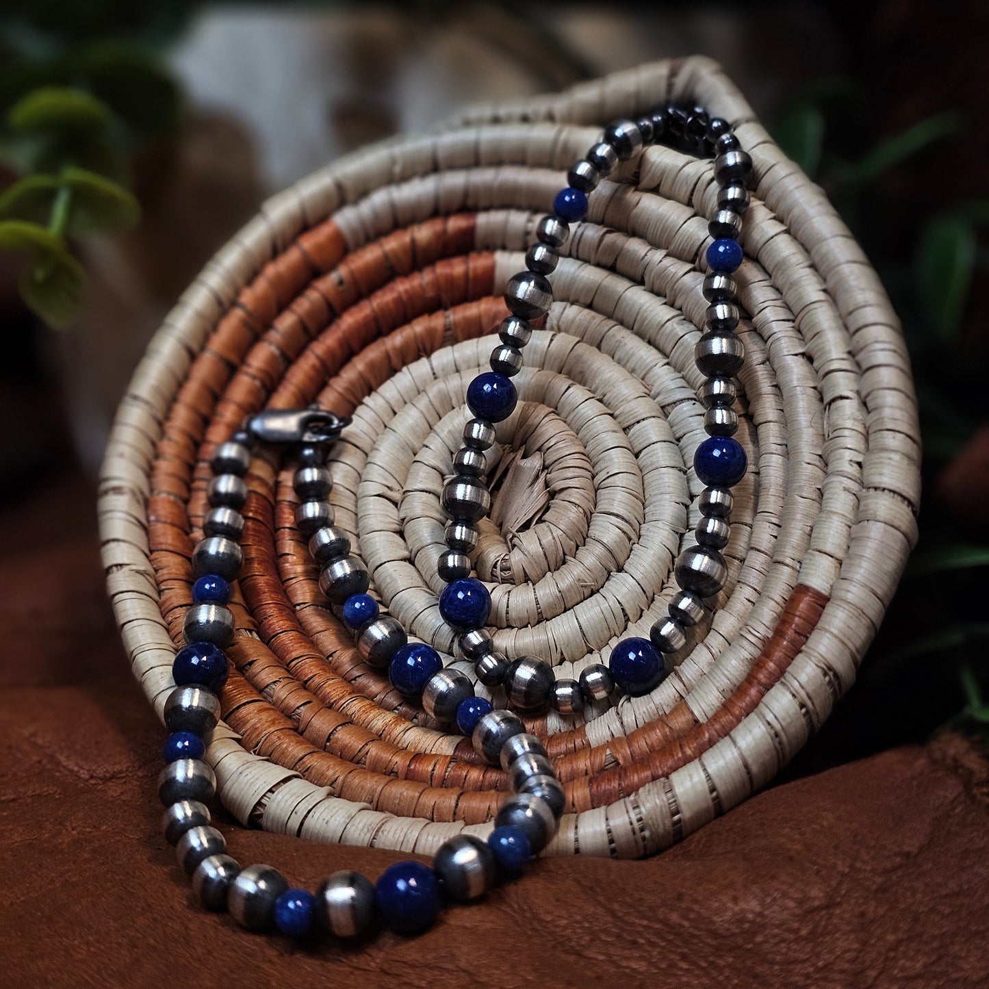 Navajo Pearl Bracelet w/ Blue Lapis - Various Styles