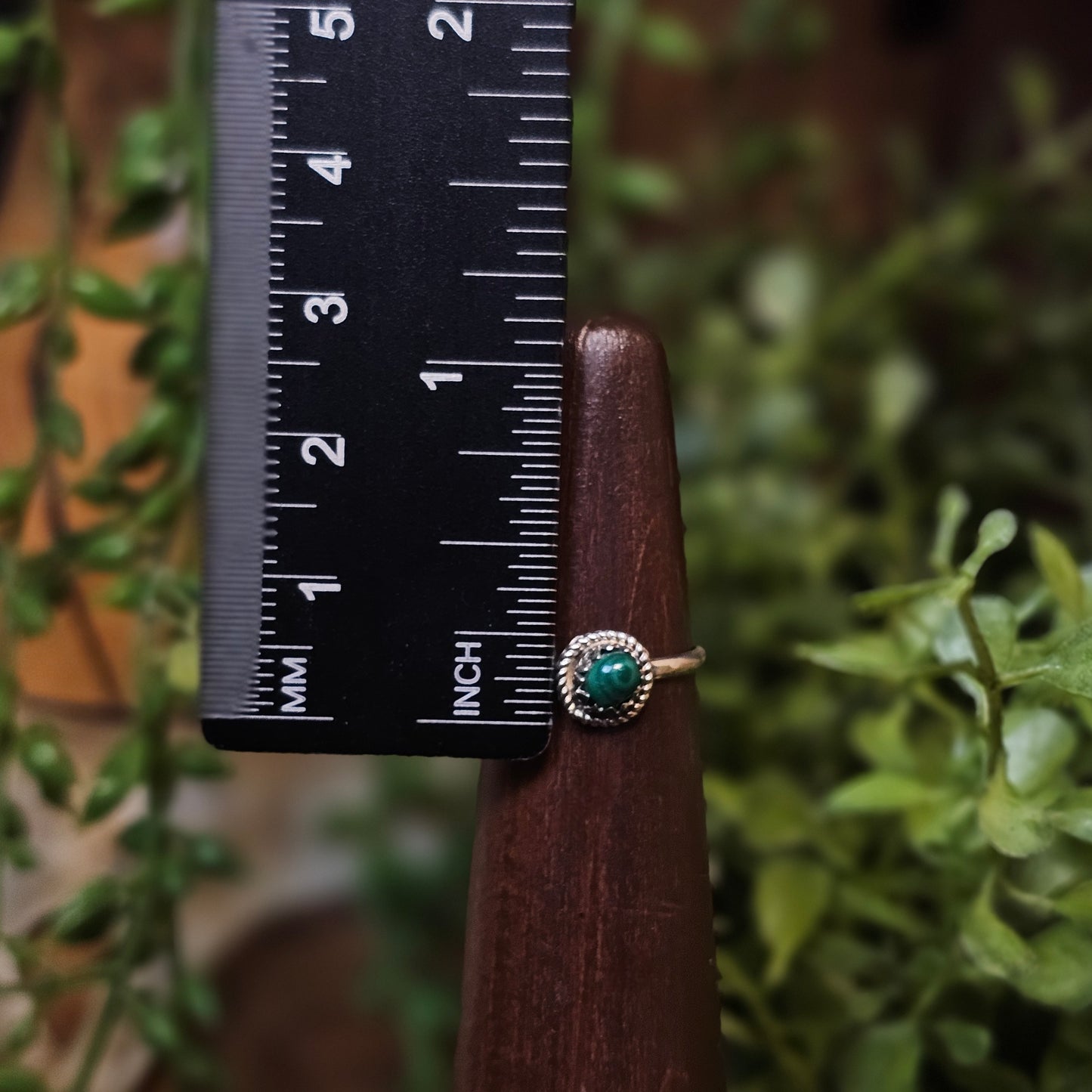 Malachite Ring - Size 4