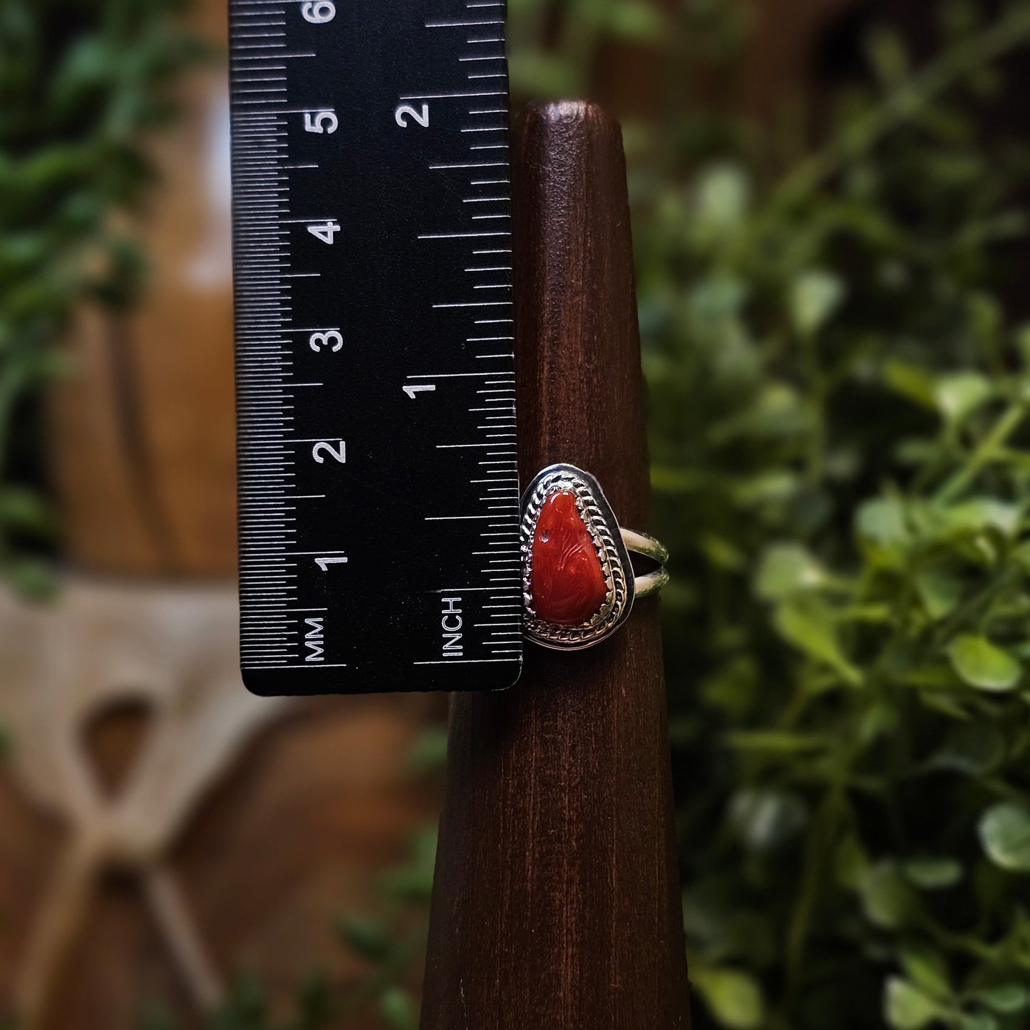 Coral Ring - Size 8.5