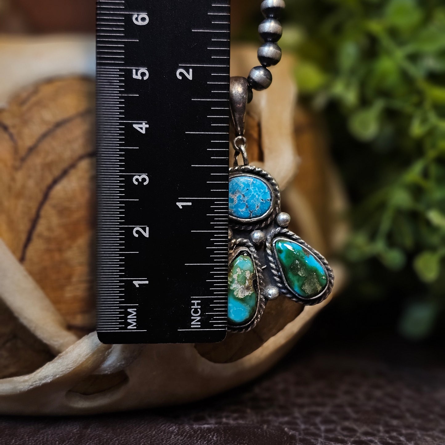 Dakota Sky Stone Exclusive Necklace w/ Kingman Turquoise and Sierra Nevada Turquoise