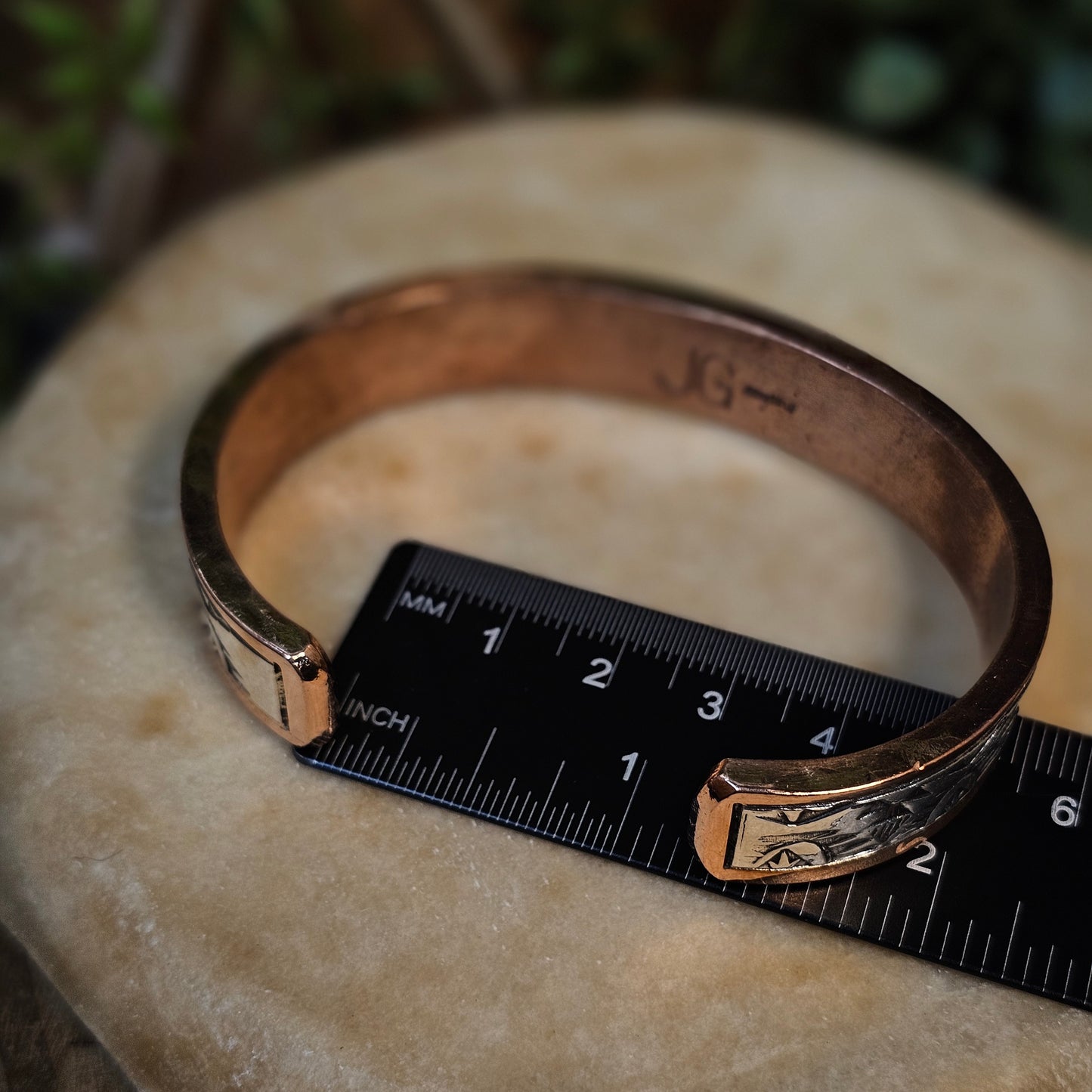 Sterling Silver Bracelet w/ Copper - Various Styles