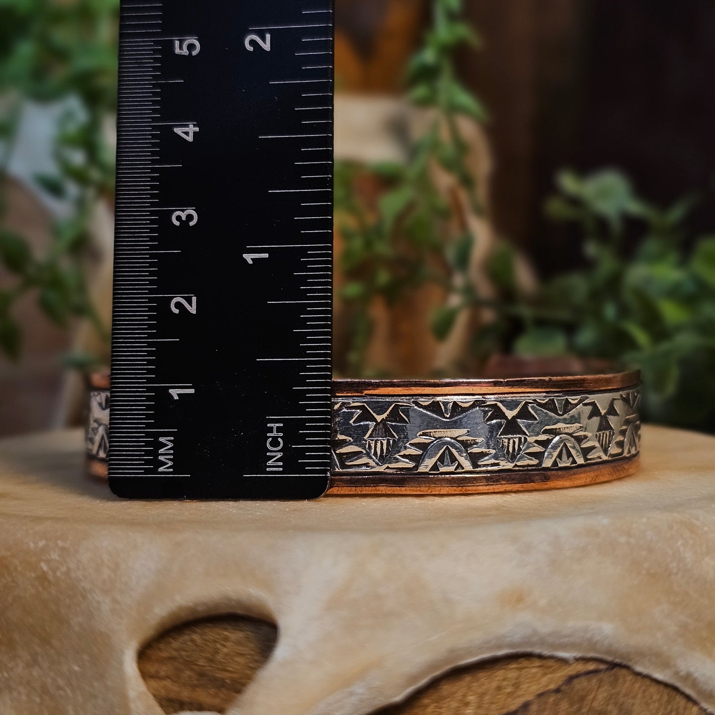 Sterling Silver Bracelet w/ Copper - Various Styles