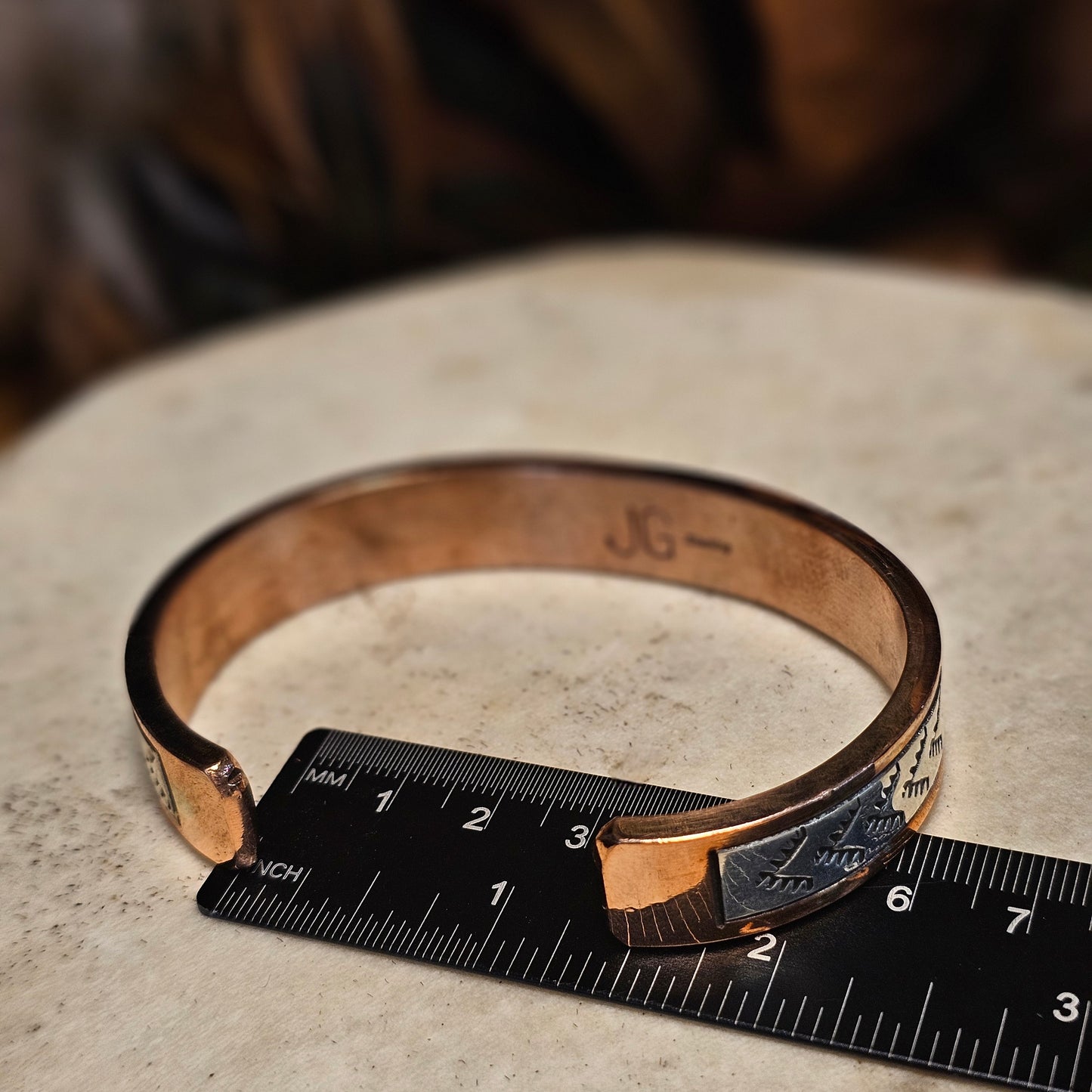 Sterling Silver Bracelet w/ Copper - Various Styles