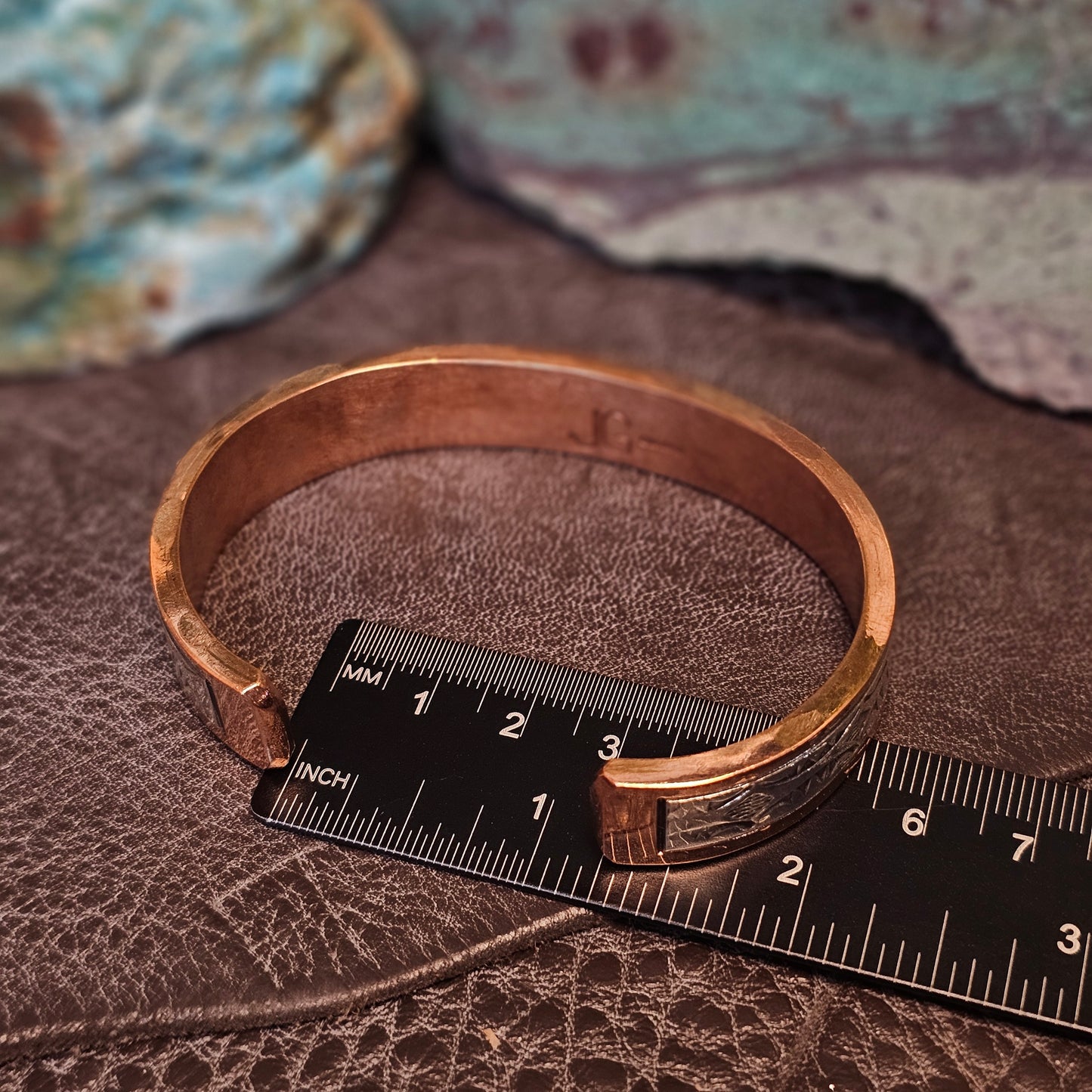 Sterling Silver Bracelet w/ Copper - Various Styles