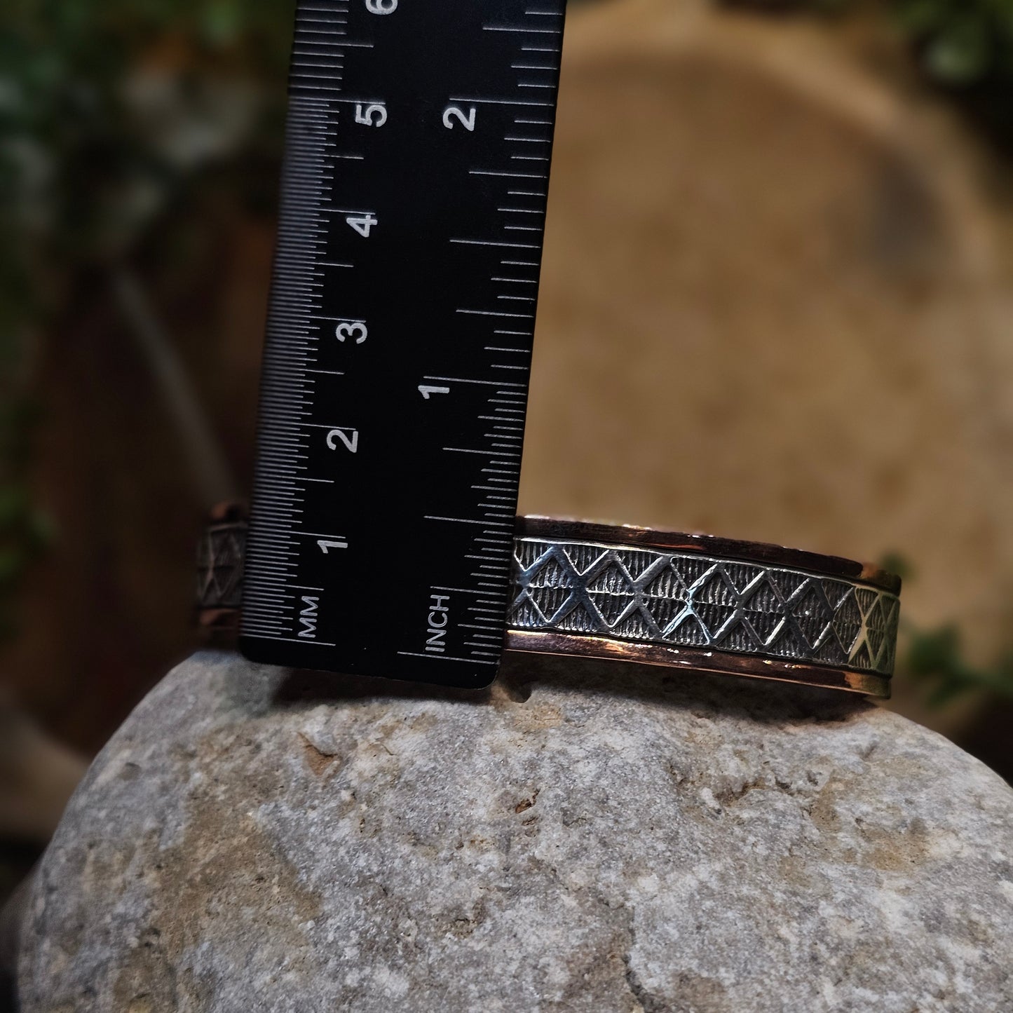 Sterling Silver Bracelet w/ Copper - Various Styles