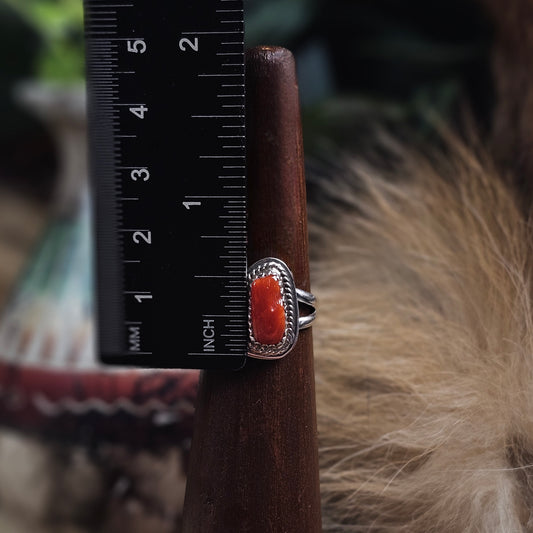 Coral Ring - Size 8