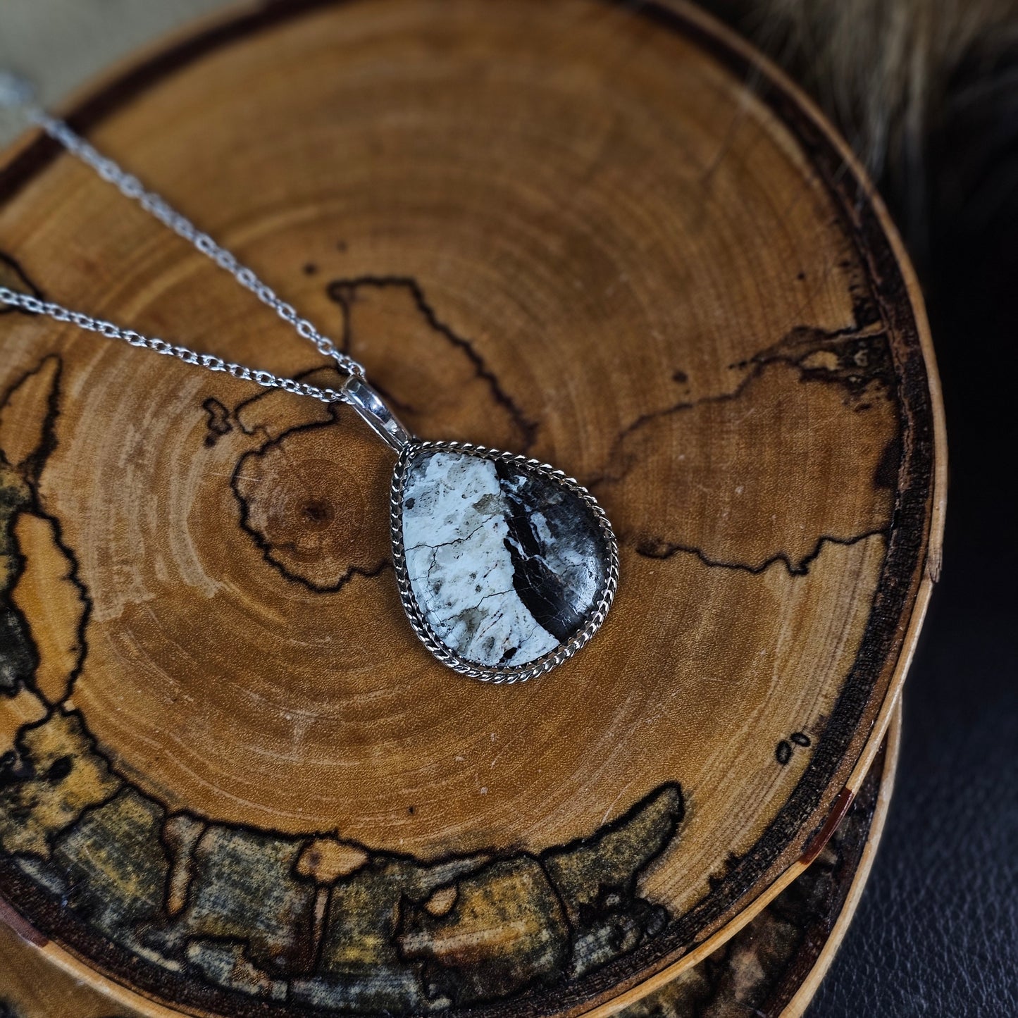 White Buffalo Necklace
