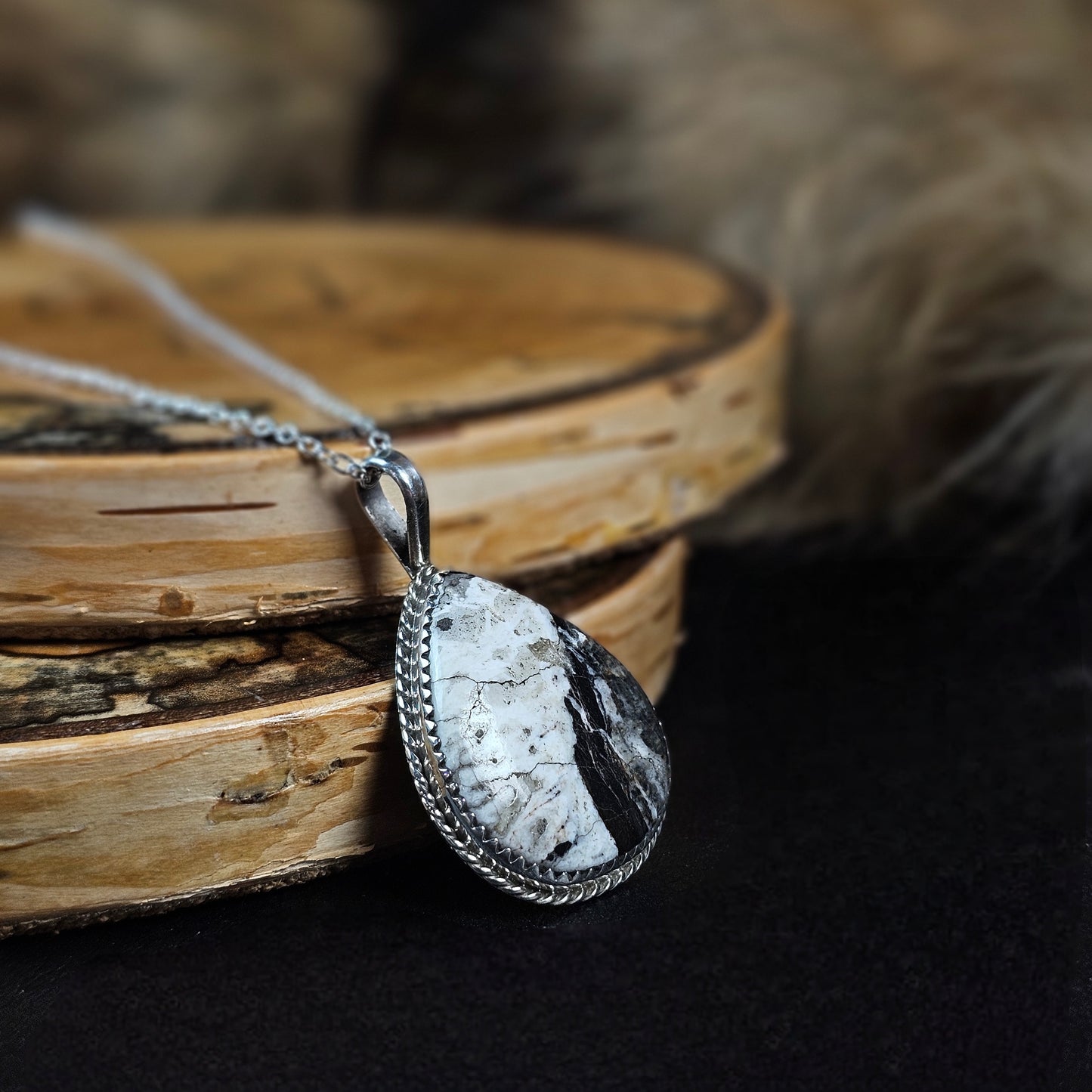 White Buffalo Necklace