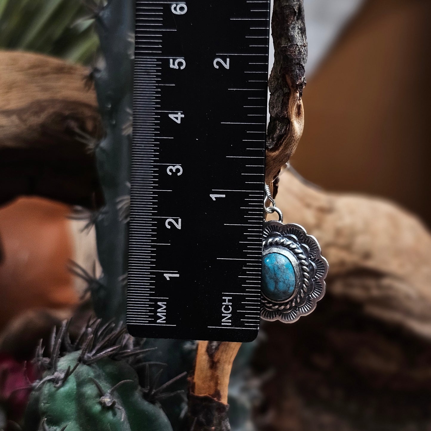 Kingman Turquoise Earrings - Various Styles