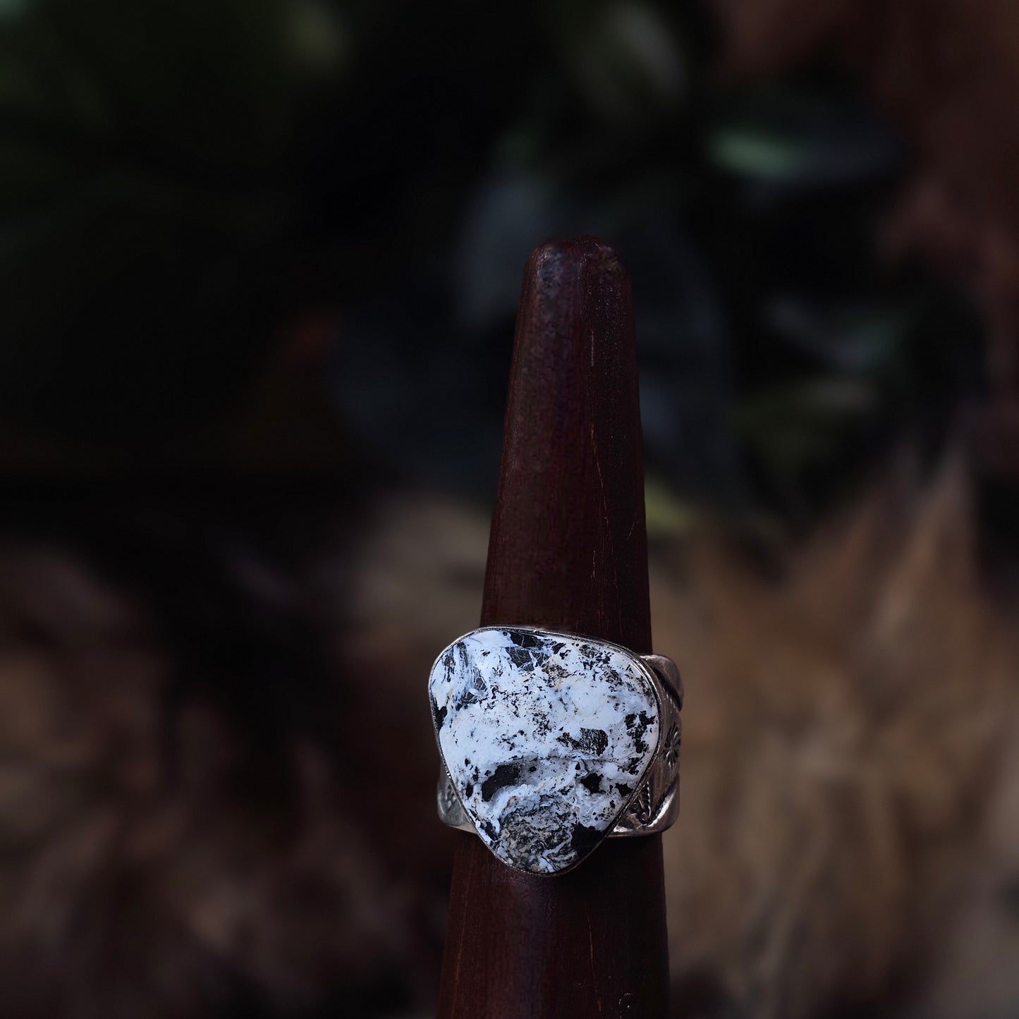 White Buffalo Ring - Size 10