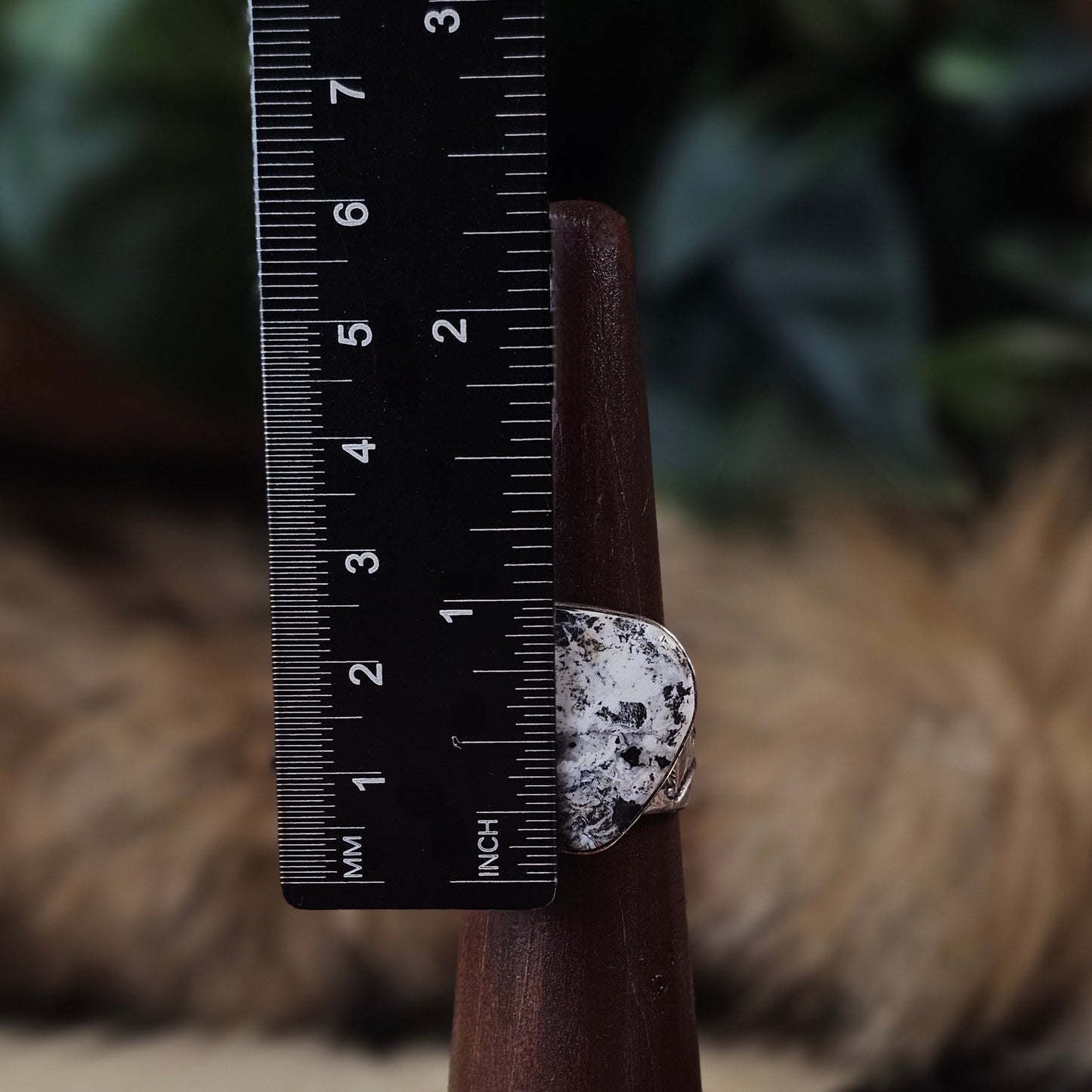 White Buffalo Ring - Size 10