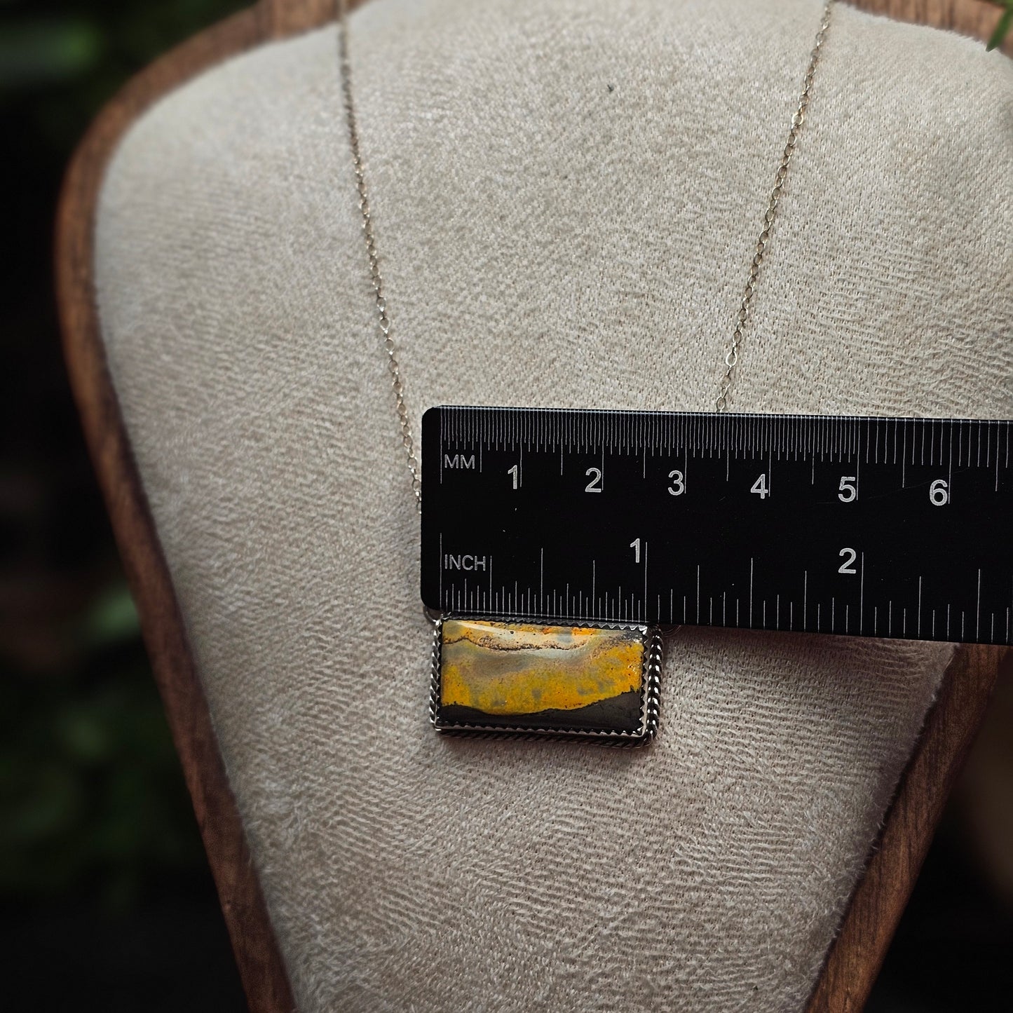 Bumble Bee Jasper Necklace