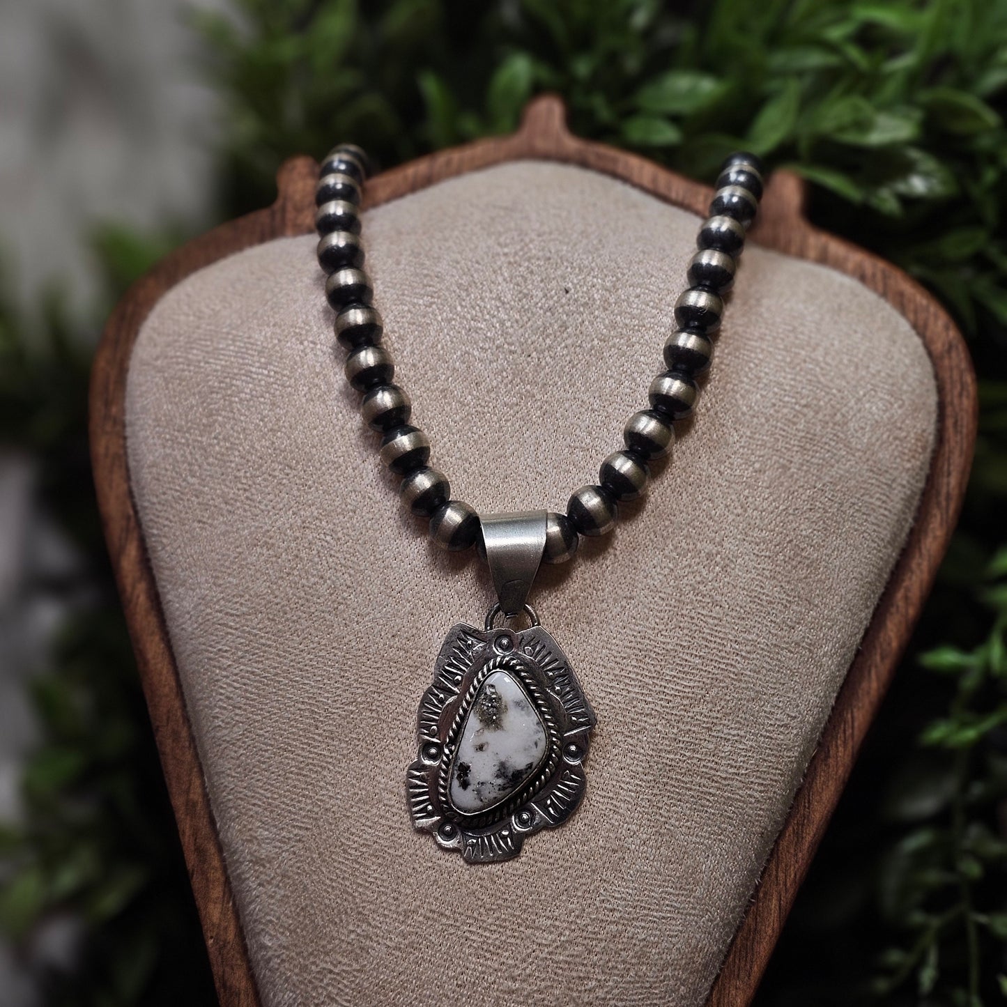 White Buffalo Necklace