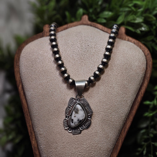 White Buffalo Necklace