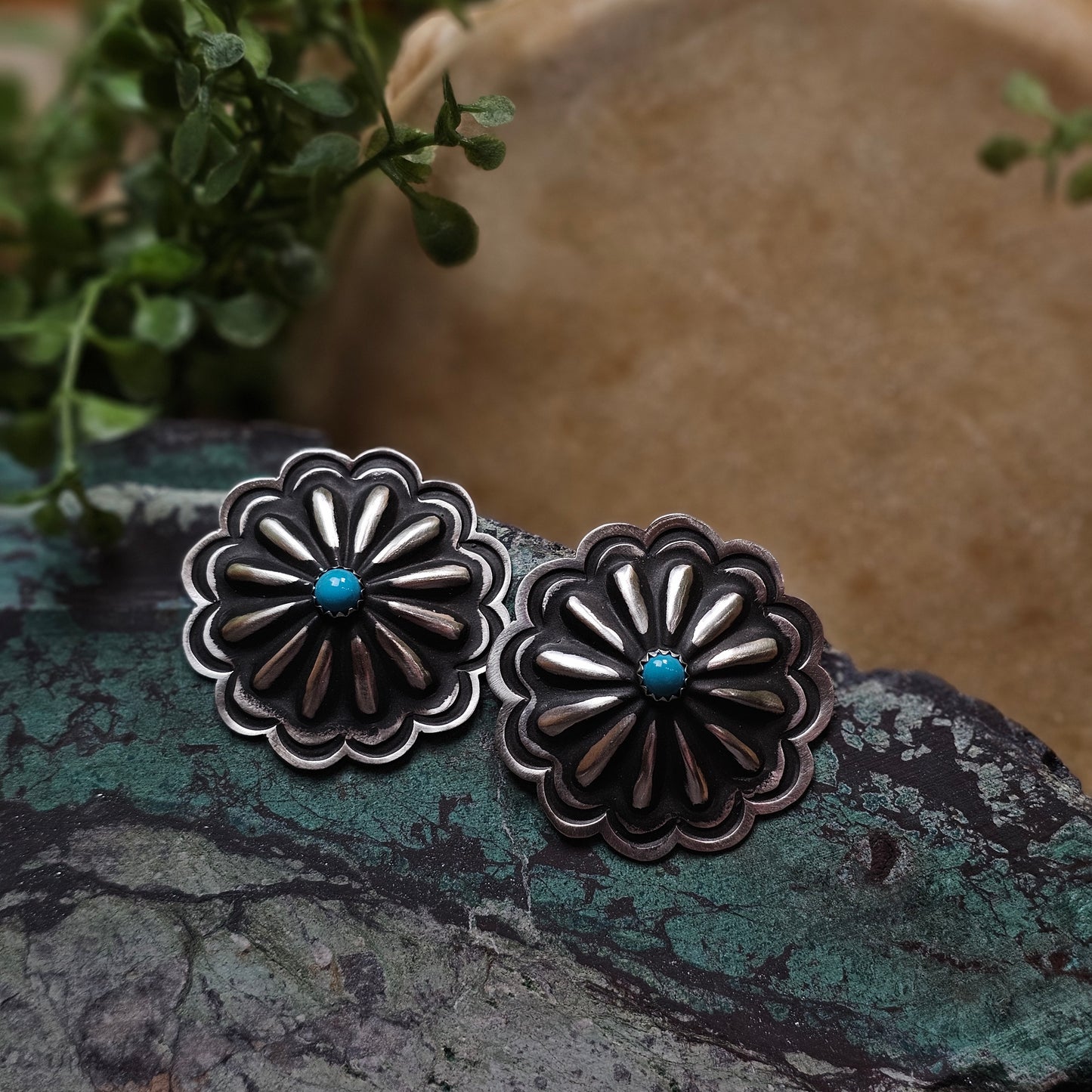 Kingman Turquoise Earrings