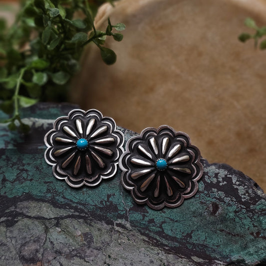 Kingman Turquoise Earrings
