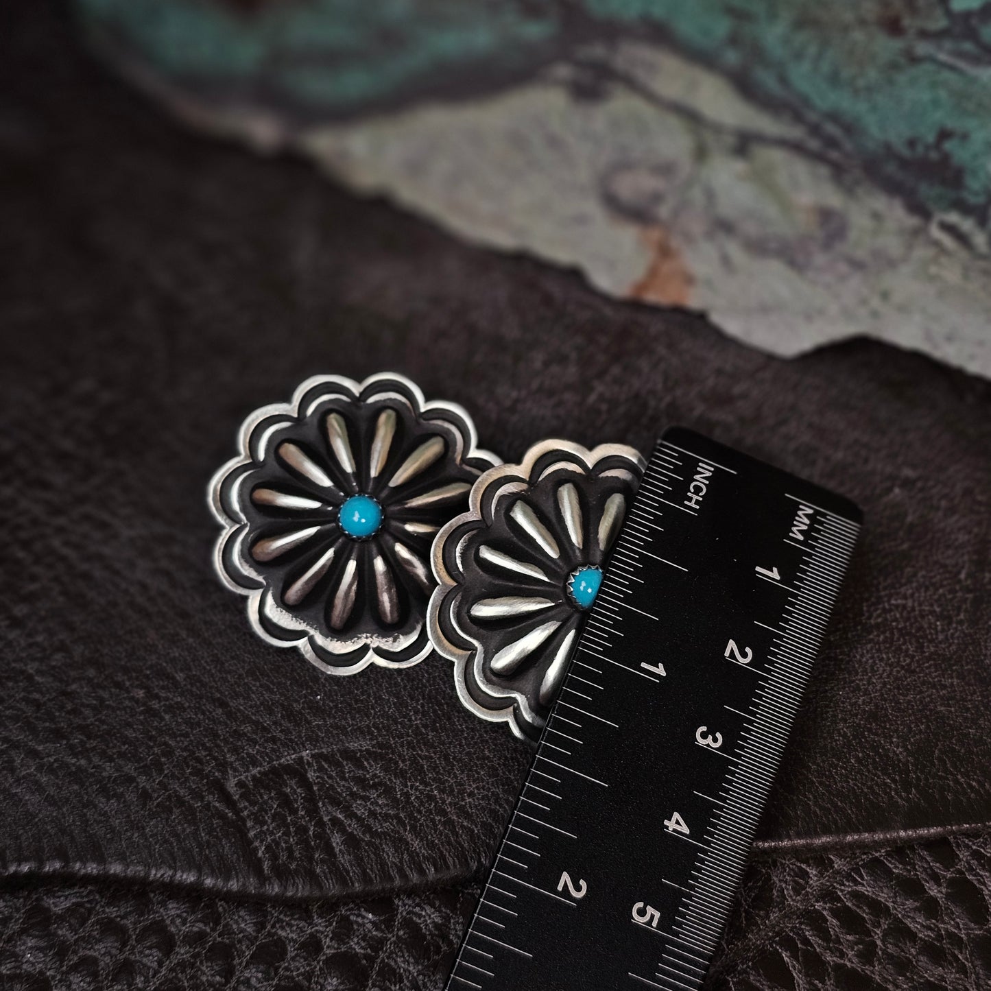 Kingman Turquoise Earrings