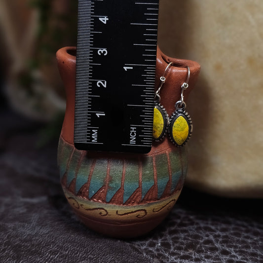 Bumble Bee Jasper Earrings