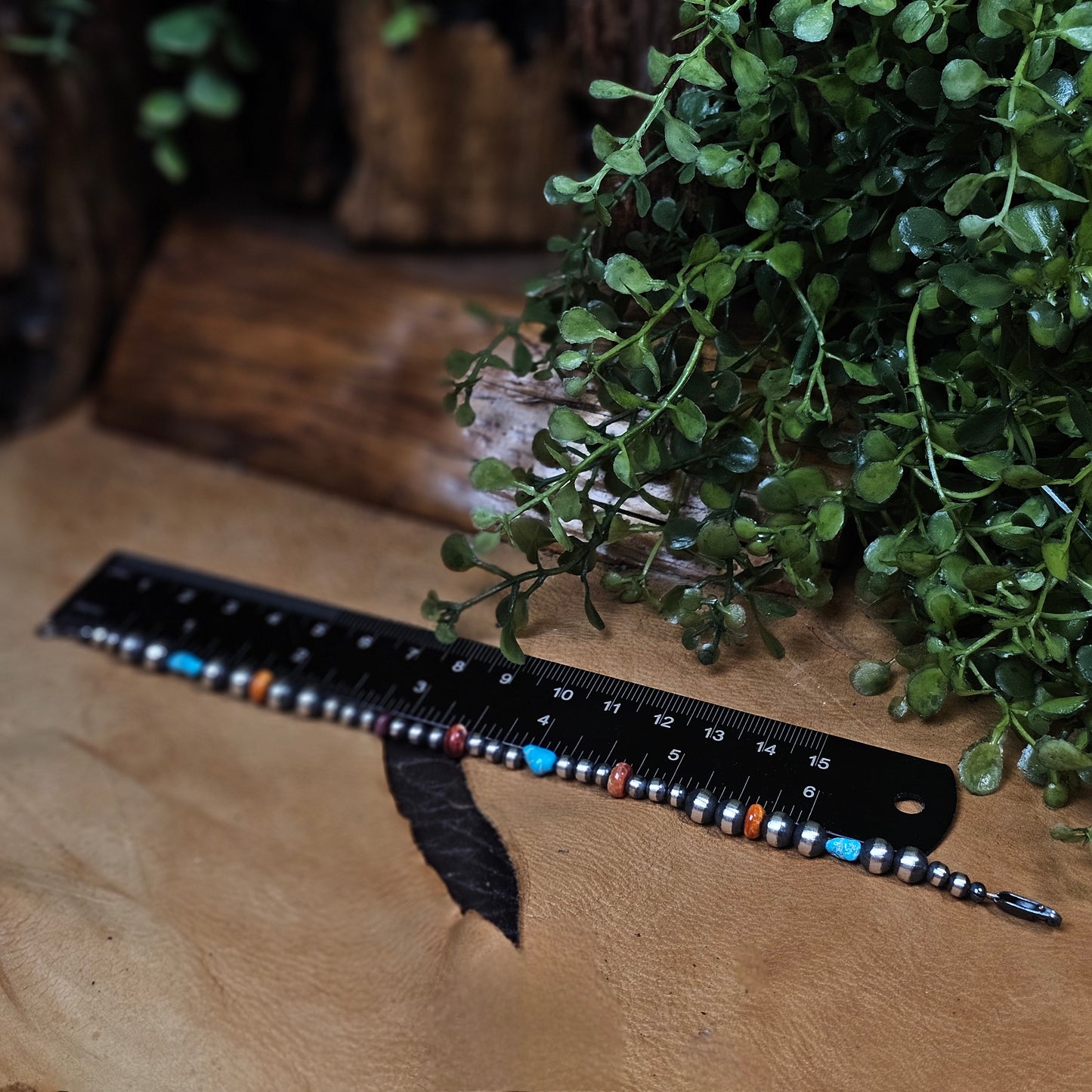 Navajo Pearl Bracelet w/ Kingman Turquoise and Spiny Oyster - Various Styles