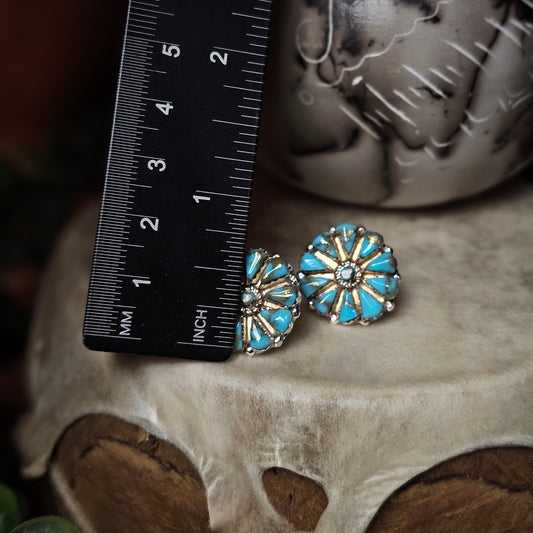 Kingman Turquoise Earrings