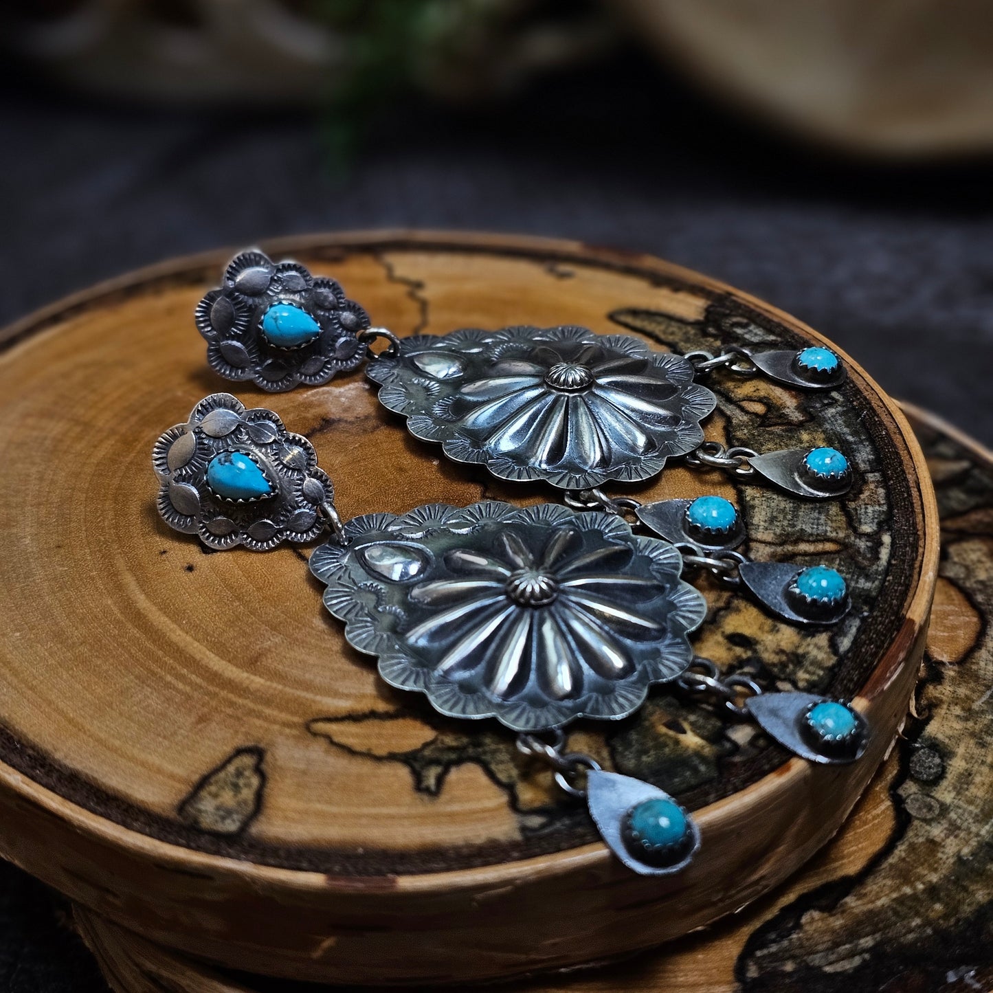 Kingman Turquoise Earrings