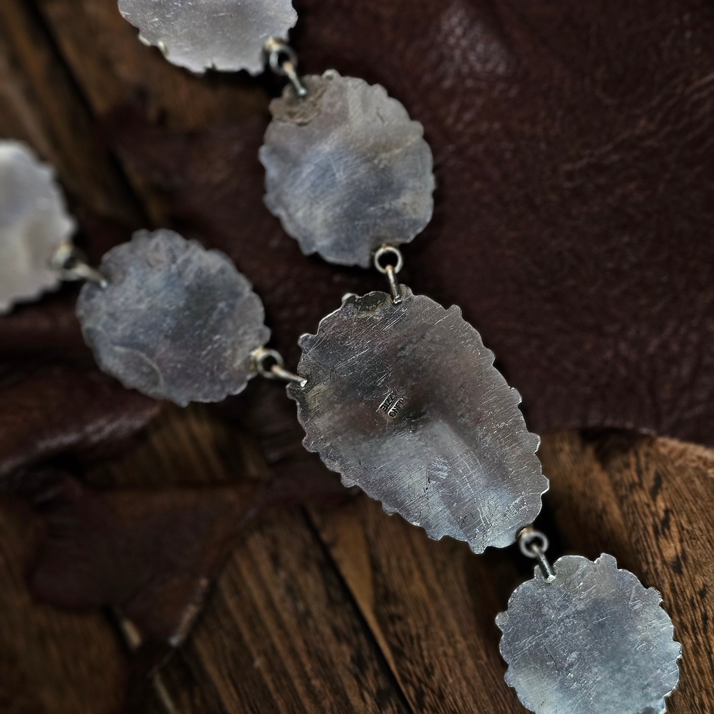 Spiny Oyster Necklace w/ Sierra Nevada Turquoise and Sonoran Turquoise