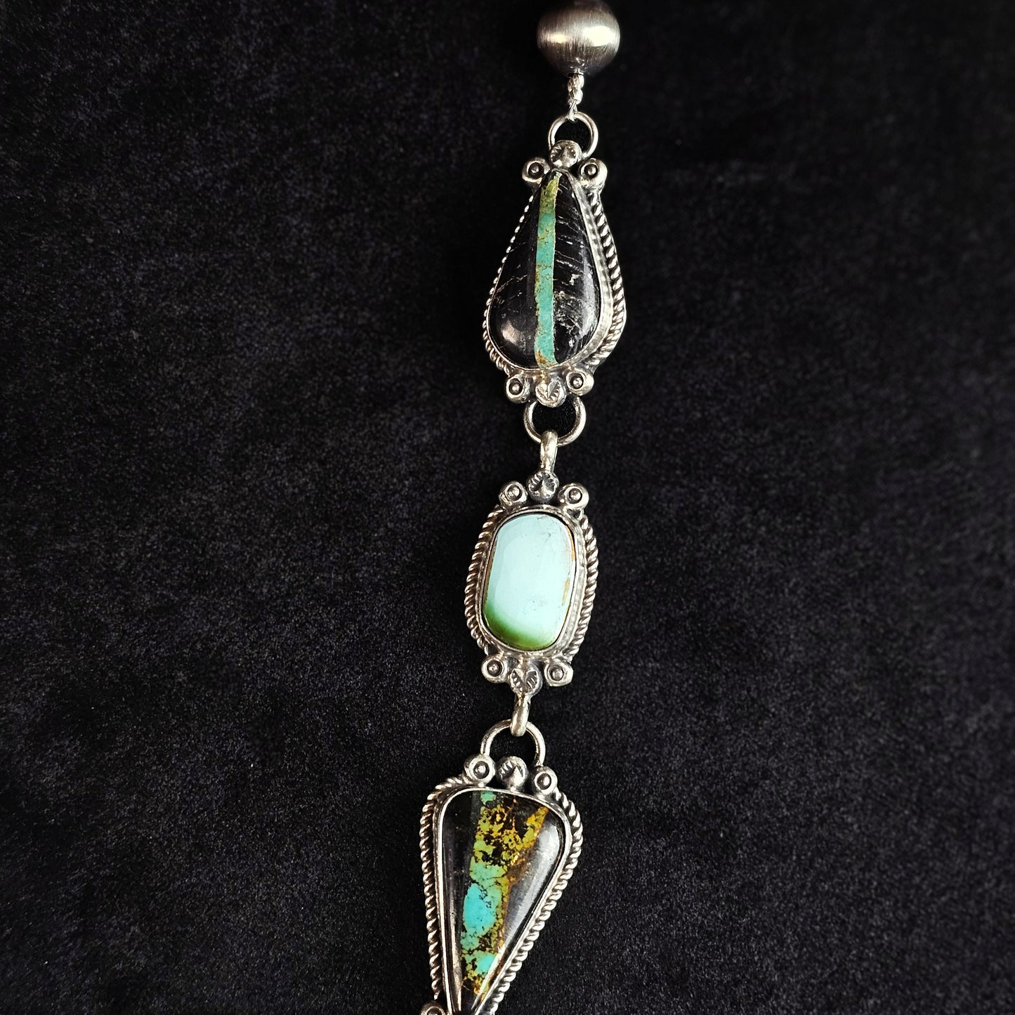 Sunnyside Turquoise Necklace w/ Kingman Turquoise and Royston Turquoise