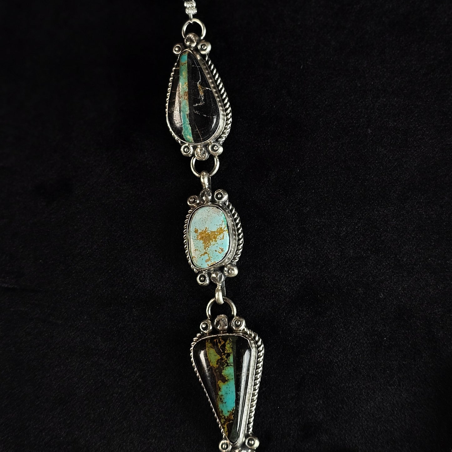 Sunnyside Turquoise Necklace w/ Kingman Turquoise and Royston Turquoise