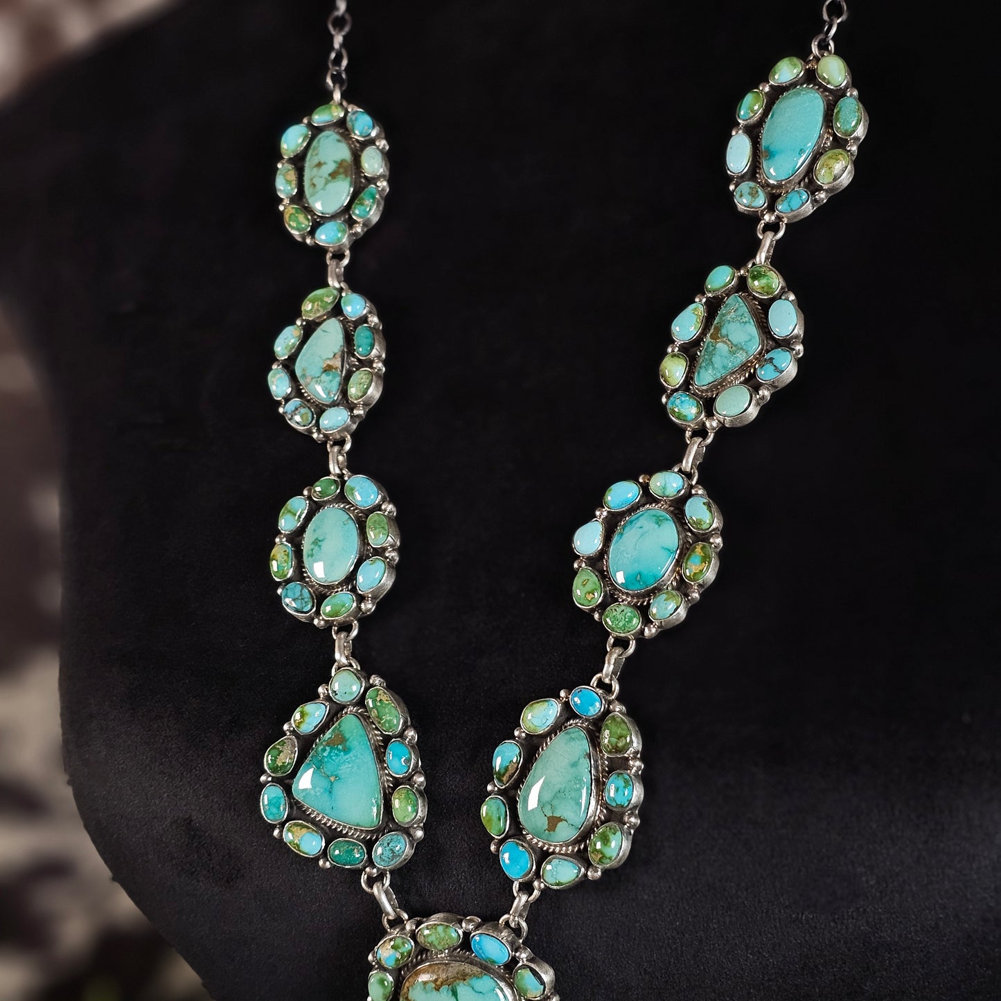 Sonoran Turquoise Set w/ Sierra Nevada Turquoise and White Water Turquoise