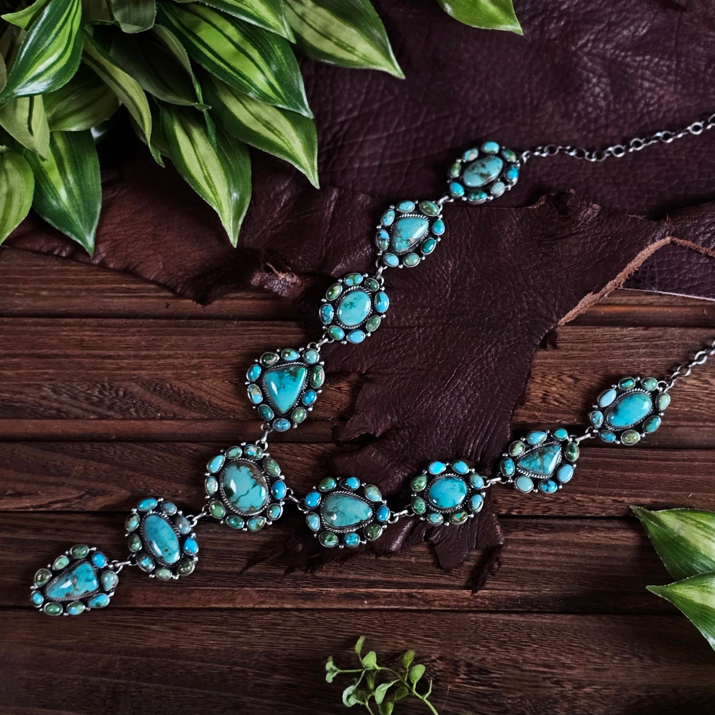 Sonoran Turquoise Set w/ Sierra Nevada Turquoise and White Water Turquoise
