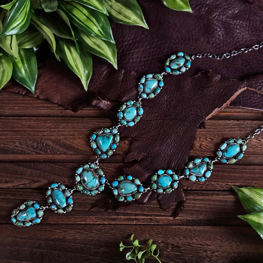 Sonoran Turquoise Set w/ Sierra Nevada Turquoise and White Water Turquoise