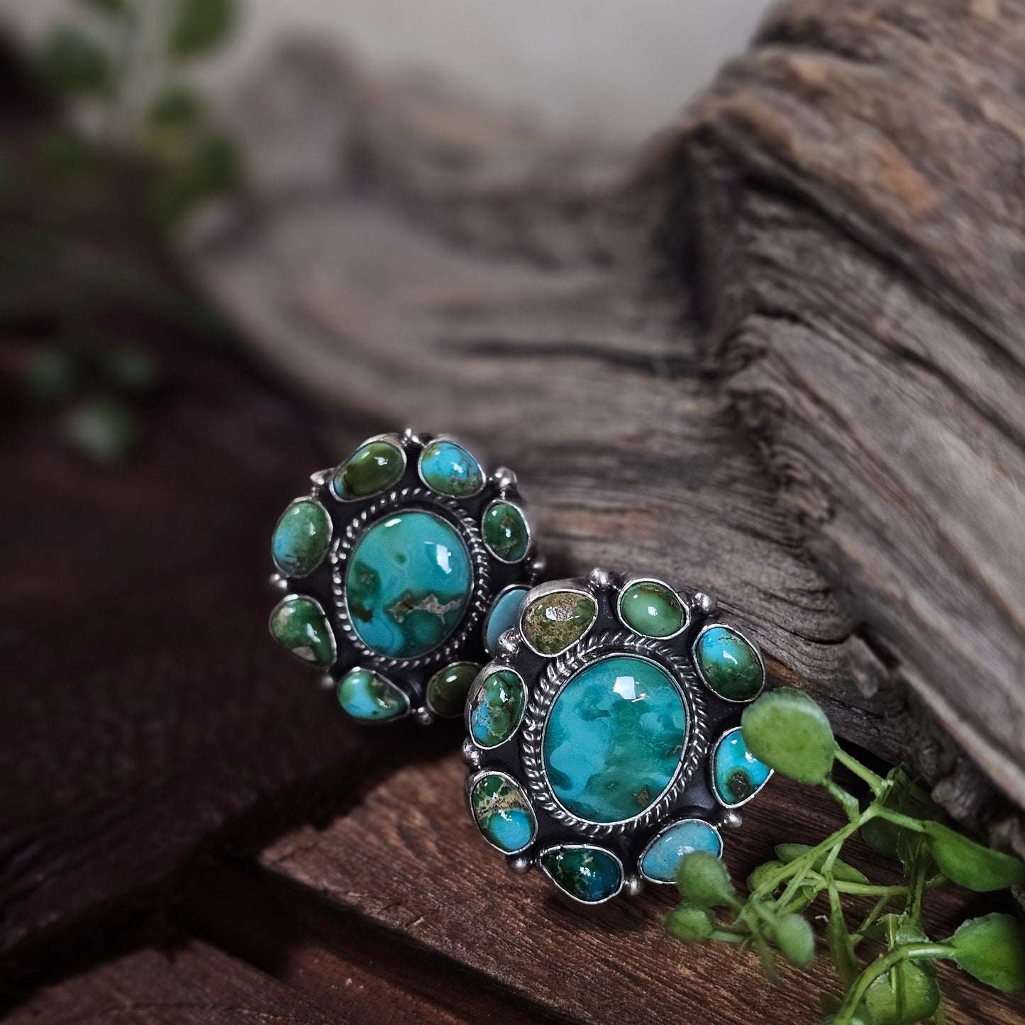 Sonoran Turquoise Set w/ Sierra Nevada Turquoise and White Water Turquoise